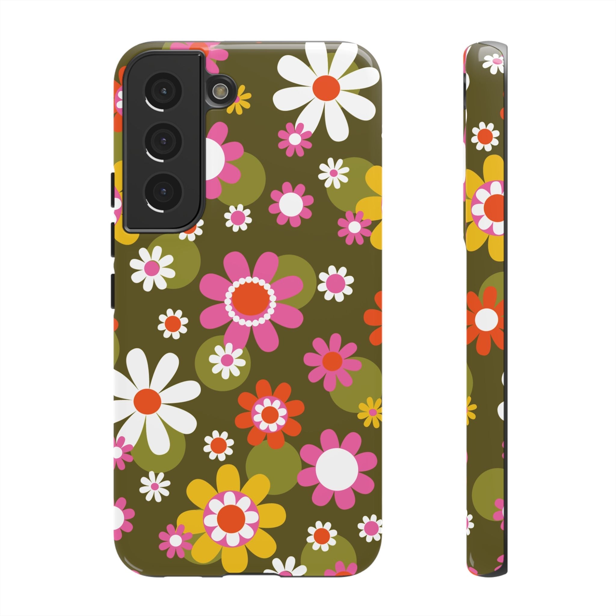 Kate McEnroe New York Groovy 70s Flower Power Retro Daisy Samsung Galaxy Series CasePhone Case53250483406205926069
