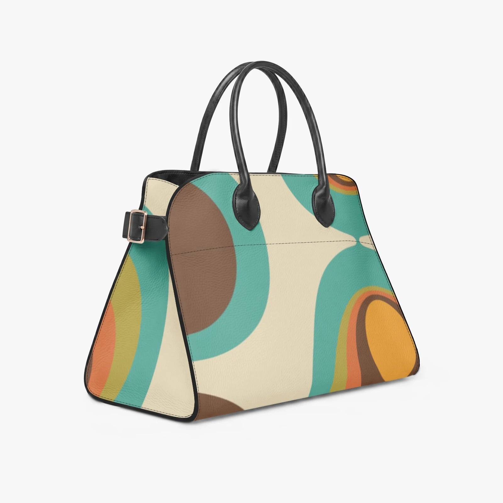 Kate McEnroe New York Groovy 70s Mid Century modern Retro Satchel HandbagHandbagsbakmj7e2_001