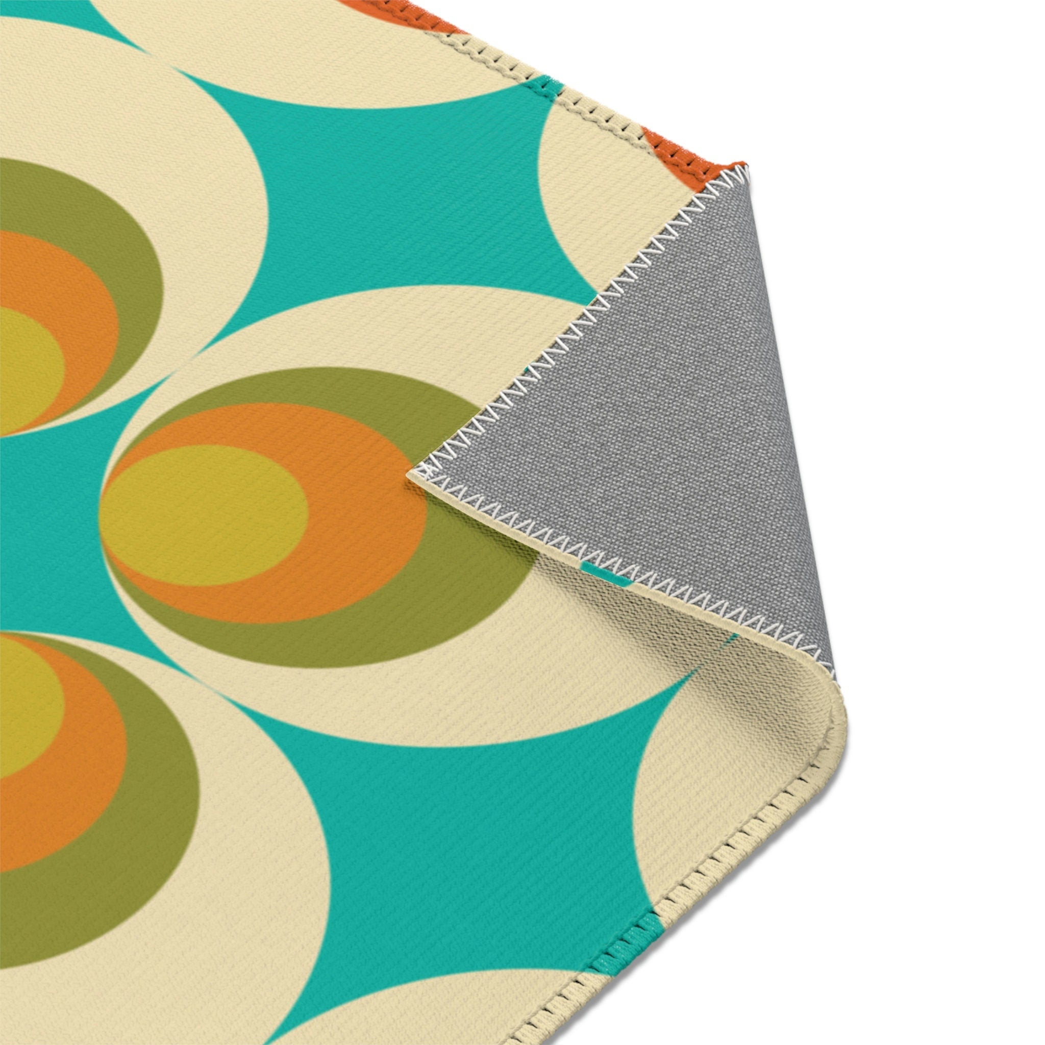 Kate McEnroe New York Groovy Daisy Retro Mid Century Modern Area RugRugs20104938211567631653