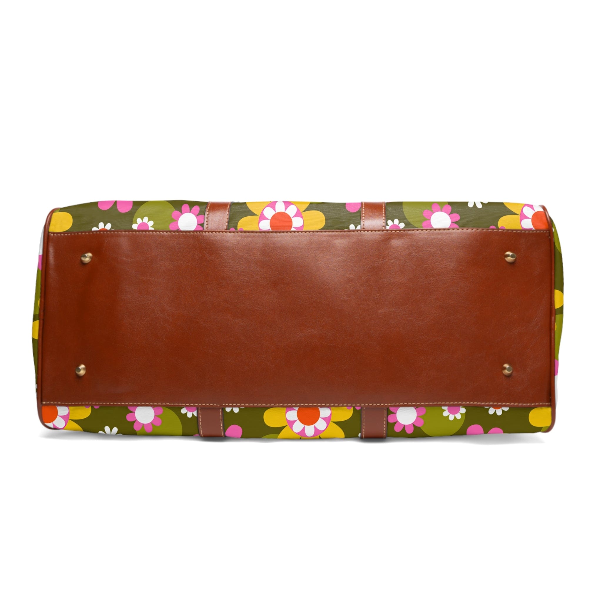 Kate McEnroe New York Groovy Hippie Daisy Flower Power Travel BagDuffel BagsDG1511781DXH2124D