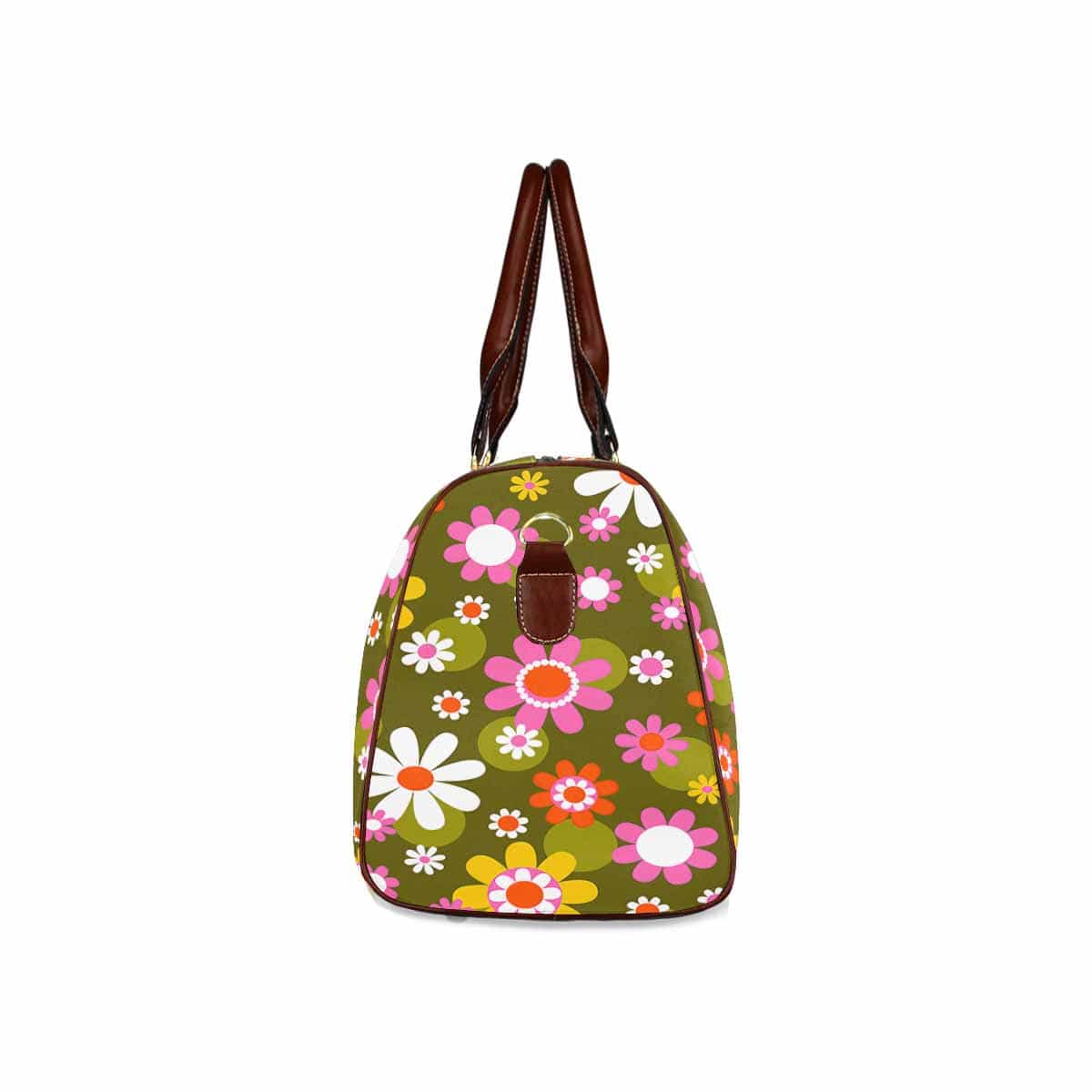 Kate McEnroe New York Groovy Hippie Daisy Flower Power Travel BagDuffel BagsDG1511781DXH2124D