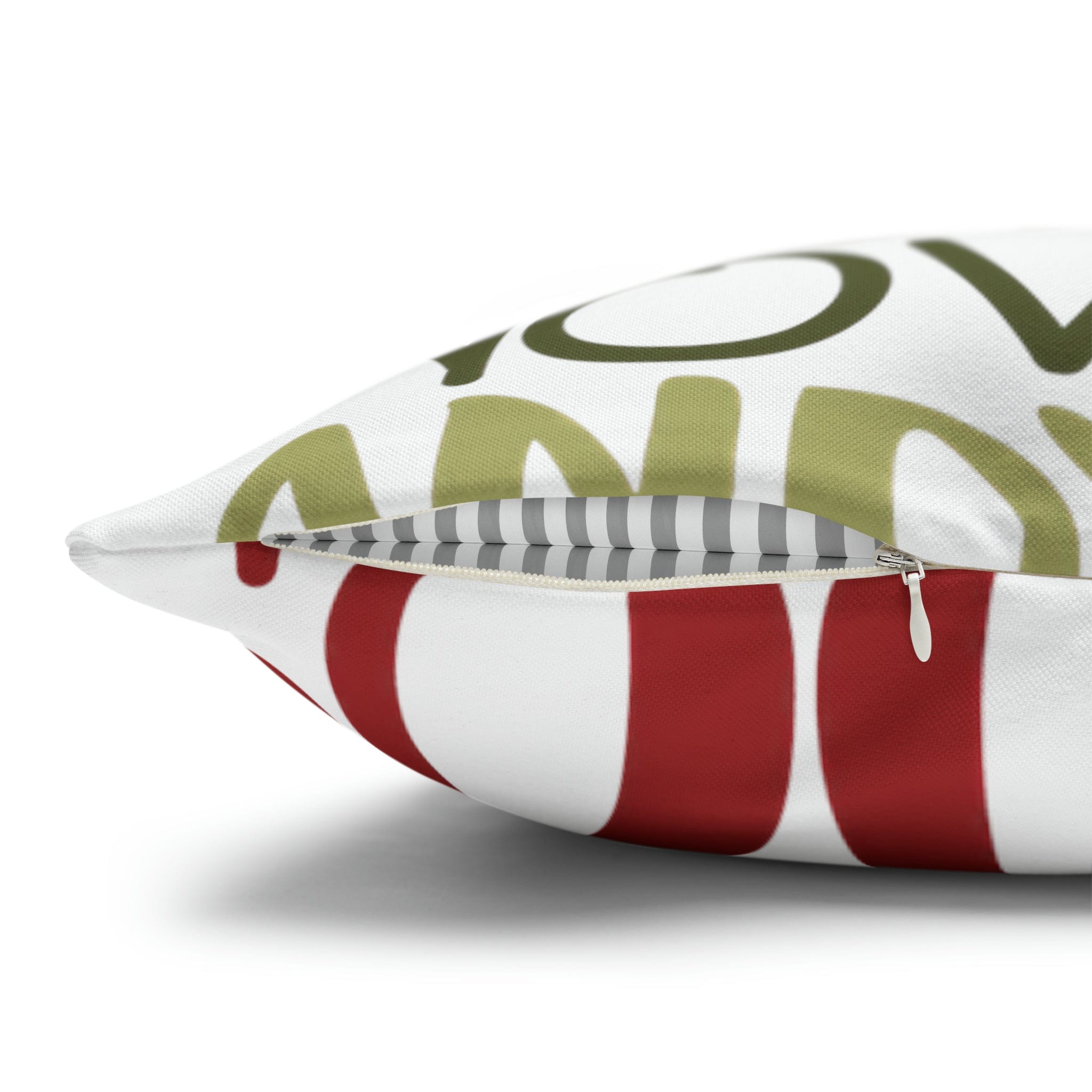 Kate McEnroe New York Holiday Throw Pillow Cover, Farmhouse Decor, Reindeer, Mistletoe, Believe, Winter Wonderland, Jingle Bells, Word Art Christmas PillowcaseThrow Pillow Covers66441887106795551151