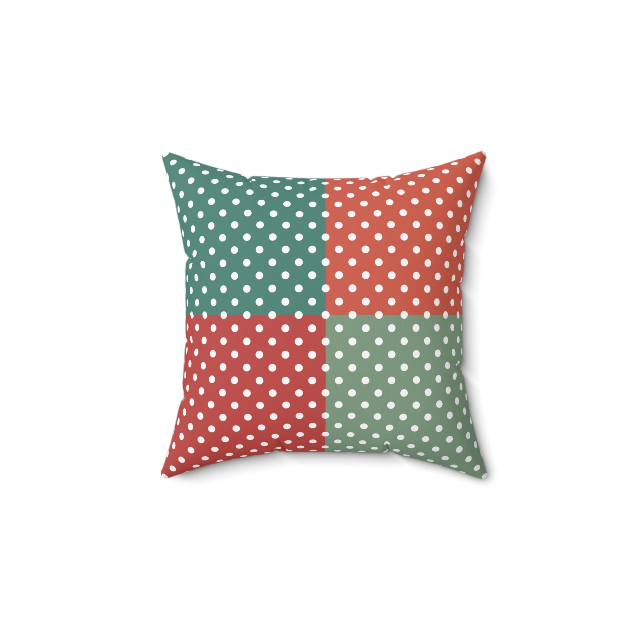 Kate McEnroe New York Kitschy Mermaid Retro Polka Dots Mid Century Modern Throw PillowThrow Pillows32285181844658160822