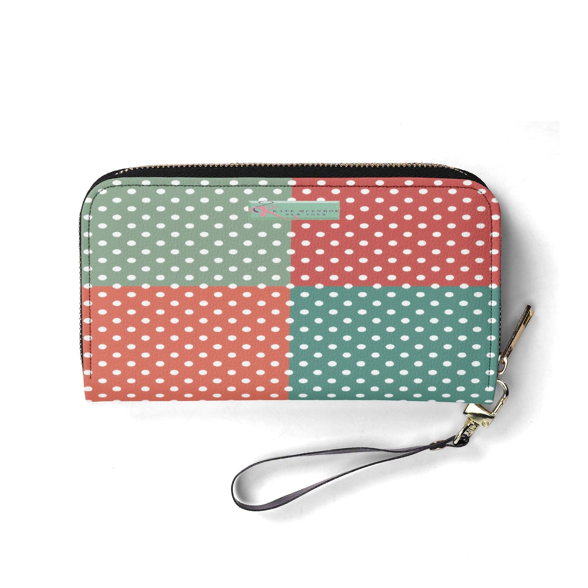 Kate McEnroe New York Kitschy Retro Mermaid Polka Dot Mid Century Modern WalletWalletsW8MX238W-2
