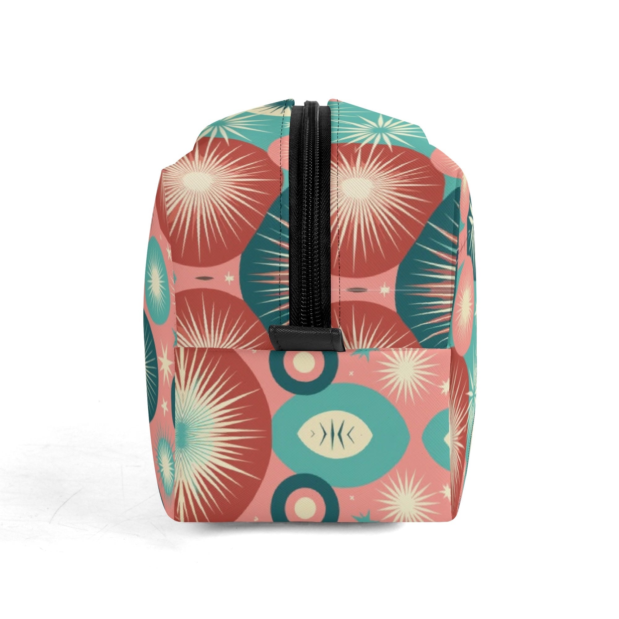 Kate McEnroe New York Kitschy Retro Poodle Mid Century Modern Toiletry Bag, 50s Kitsch Dopp Kit, Atomic Age Travel OrganizerCosmetic & Toiletry BagsW0ZGLQ2W - 2