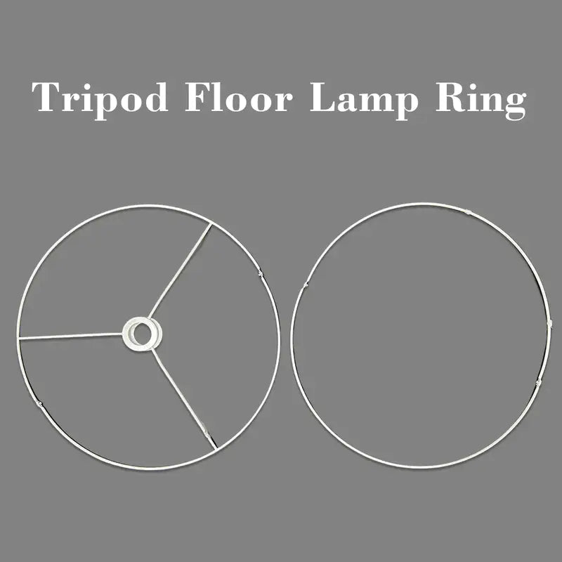 Kate McEnroe New York Lamp Shade Ring Frame Replacement for Floor Lamp ShadesLighting Accessoriestripod-floor-lamp-ring