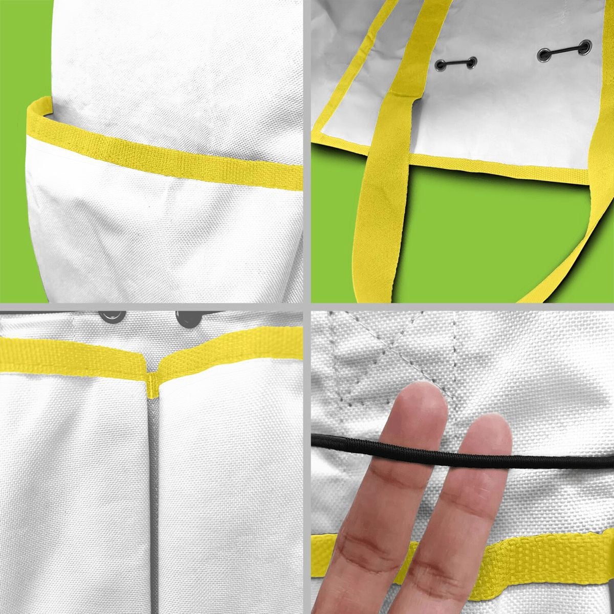 Kate McEnroe New York Merry Mushroom Retro 70s Kitschy Garden Tool Bag OrganizerGarden Tool BagSUWo6X7GMf