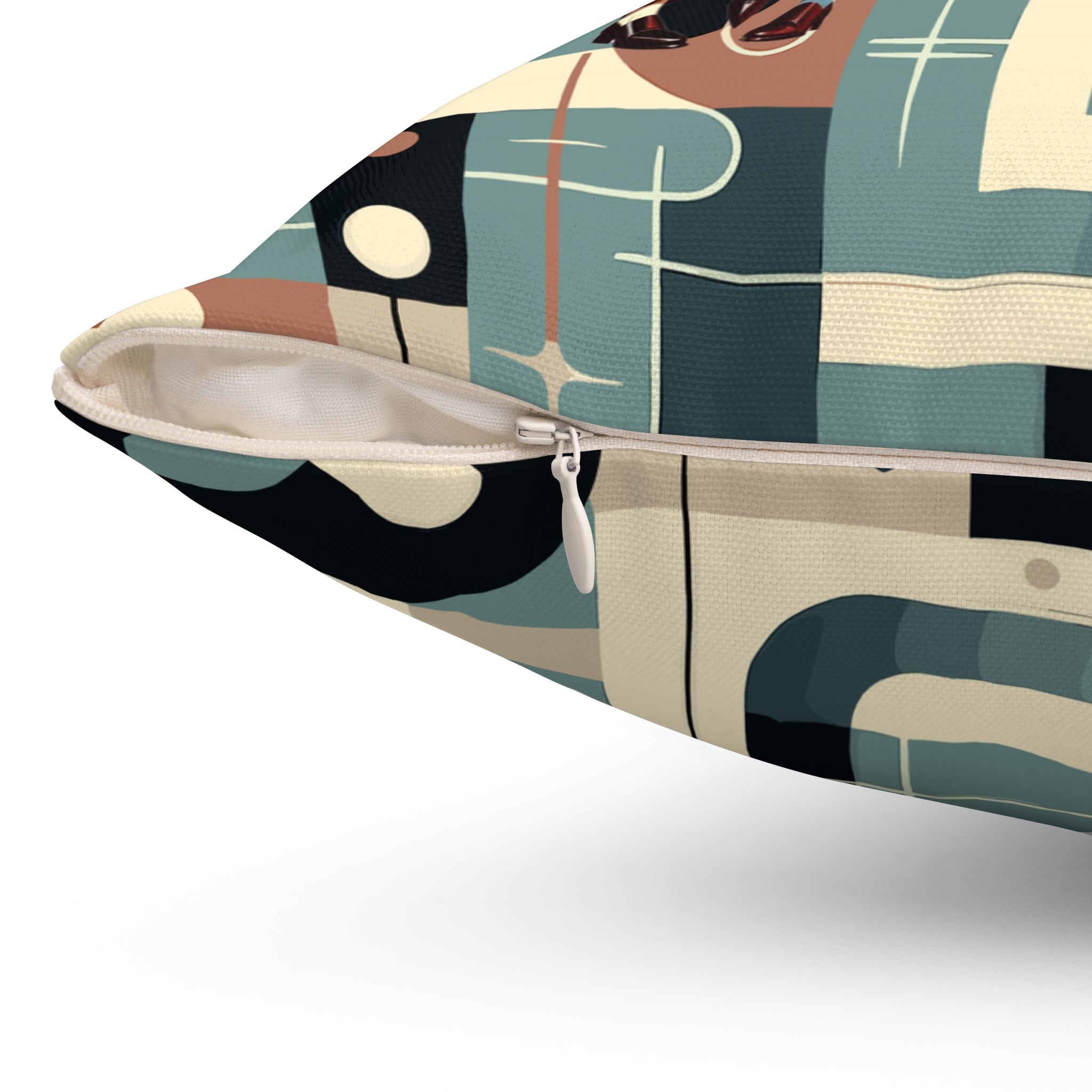 Kate McEnroe New York Mid Century Bauhaus Dapper Dudes Throw PillowThrow Pillows18649922567651649573