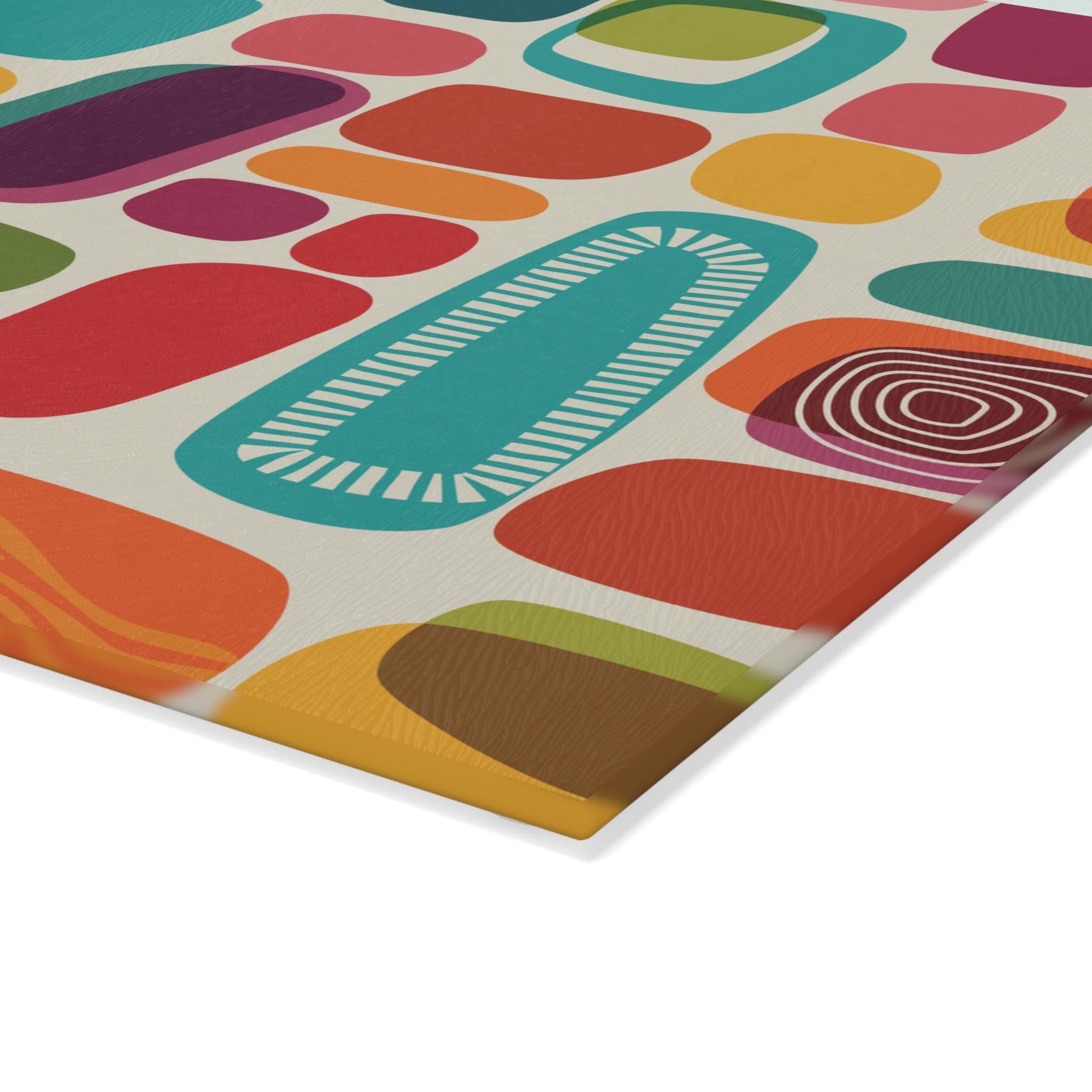 Kate McEnroe New York Mid Century Modern 1950s Amoeba Cutting Board, Retro Boho Kitchen Decor, Vintage Abstract KitchenwareCutting Boards30134156931390584923