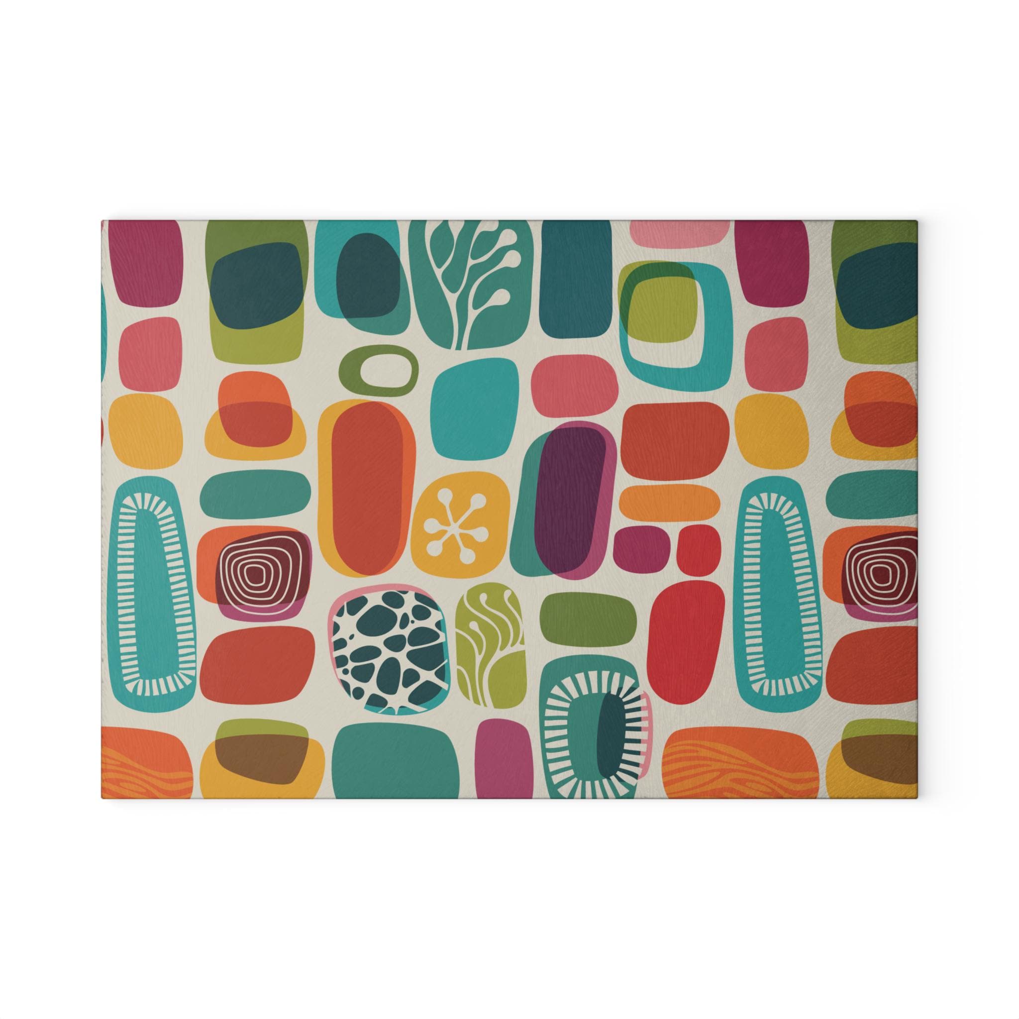 Kate McEnroe New York Mid Century Modern 1950s Amoeba Cutting Board, Retro Boho Kitchen Decor, Vintage Abstract KitchenwareCutting Boards30134156931390584923