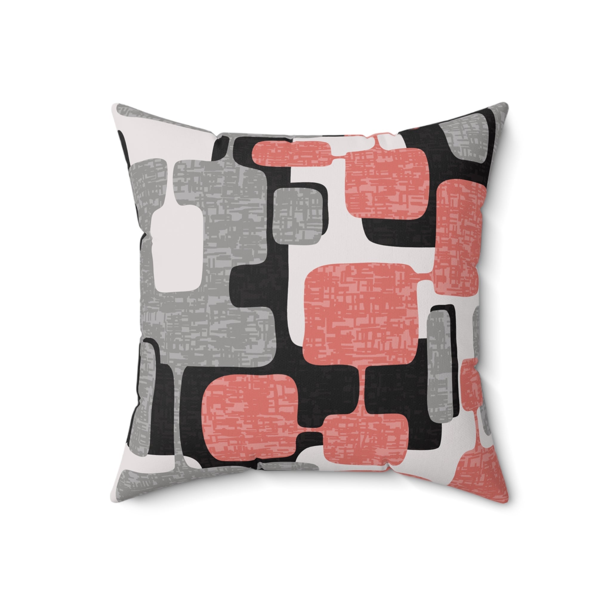 Kate McEnroe New York Mid Century Modern 1950s Retro Abstract Geometric Throw PillowThrow Pillows17255753439872956091