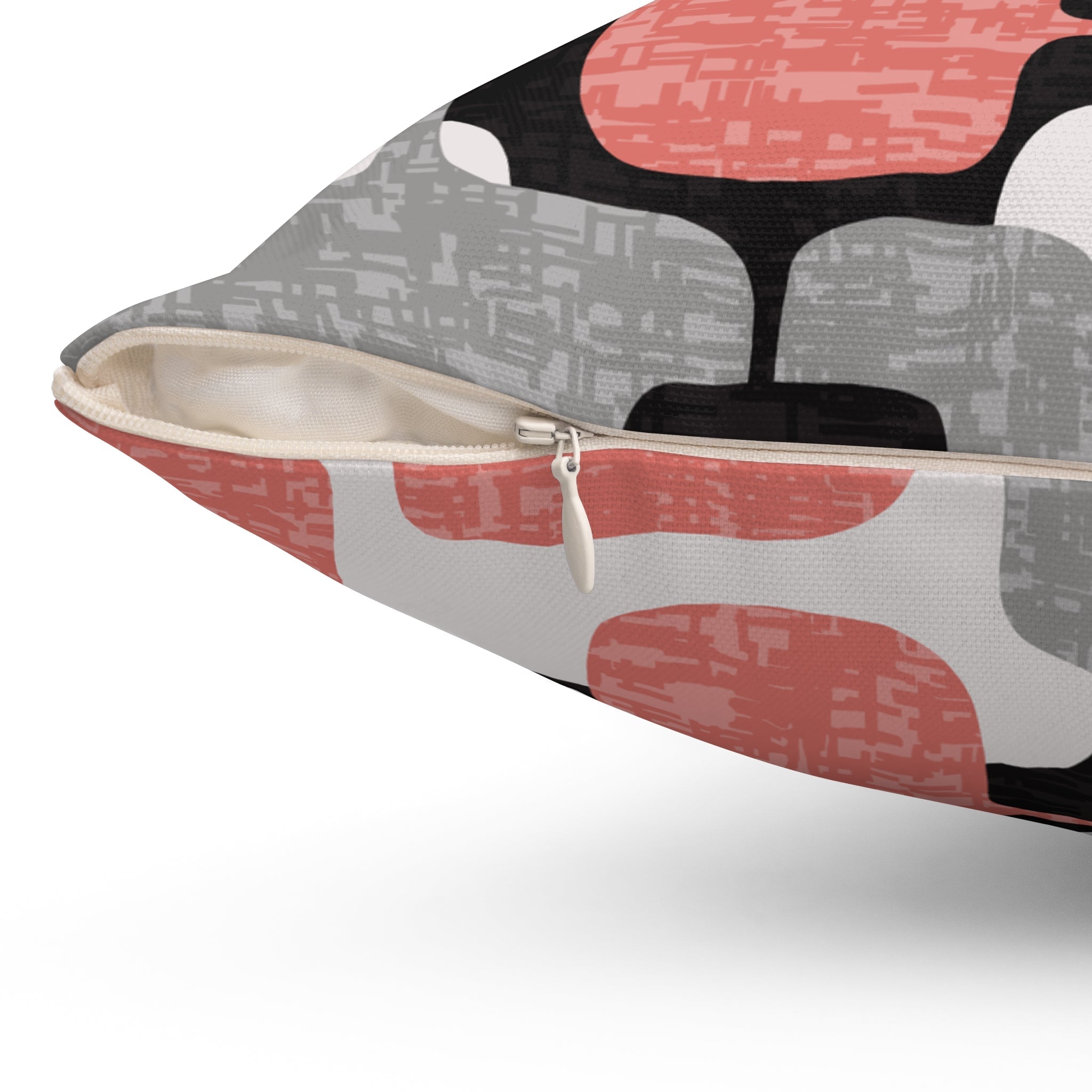 Kate McEnroe New York Mid Century Modern 1950s Retro Abstract Geometric Throw PillowThrow Pillows61651965403656069807