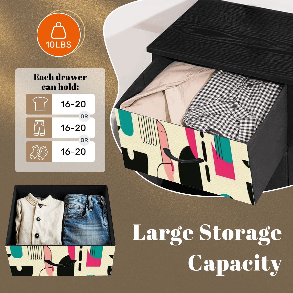 Kate McEnroe New York Mid Century Modern 50s Bauhaus Abstract 4 Drawer DresserDressersqUJB0raYIW