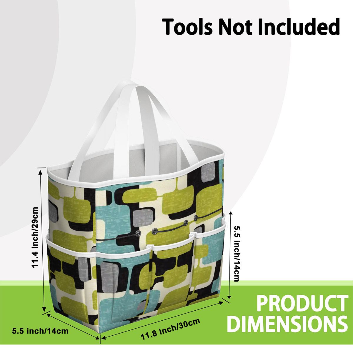 Kate McEnroe New York Mid Century Modern Abstract Geometric Garden Tool BagOutdoor LivingcqVaxEyJYg