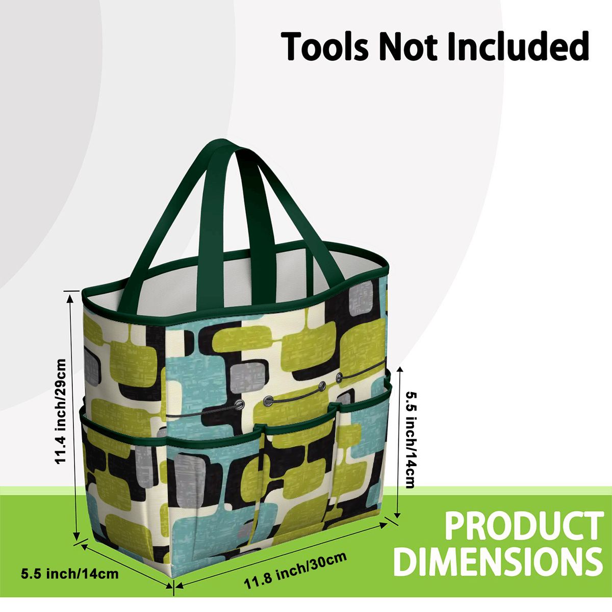 Kate McEnroe New York Mid Century Modern Abstract Geometric Garden Tool BagOutdoor LivingcqVaxEyJYg