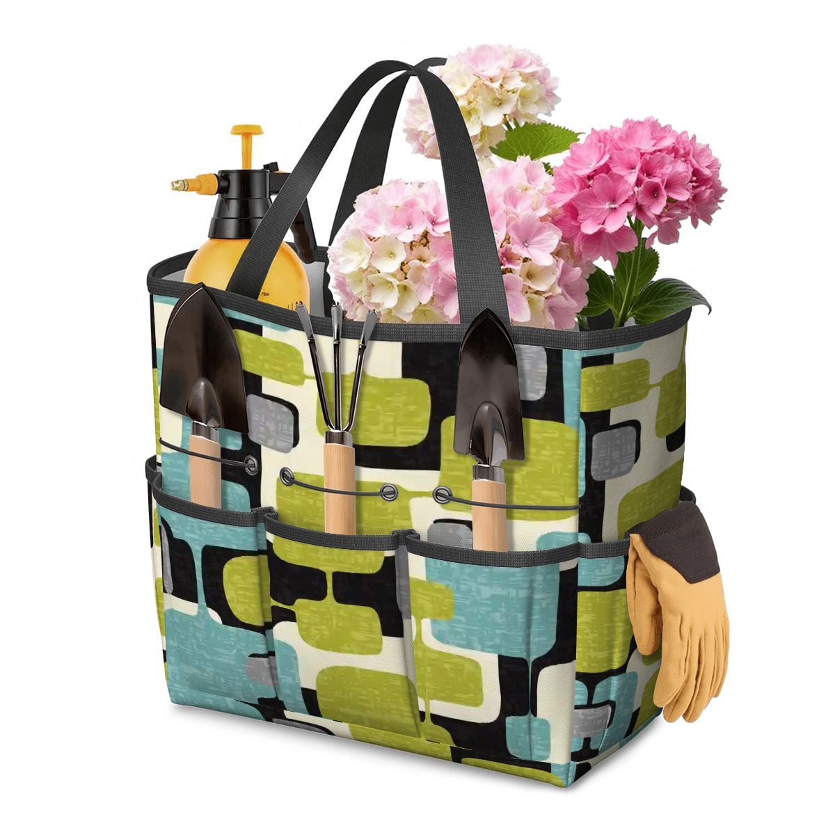 Kate McEnroe New York Mid Century Modern Abstract Geometric Garden Tool BagOutdoor LivinglR0R8V9p0j