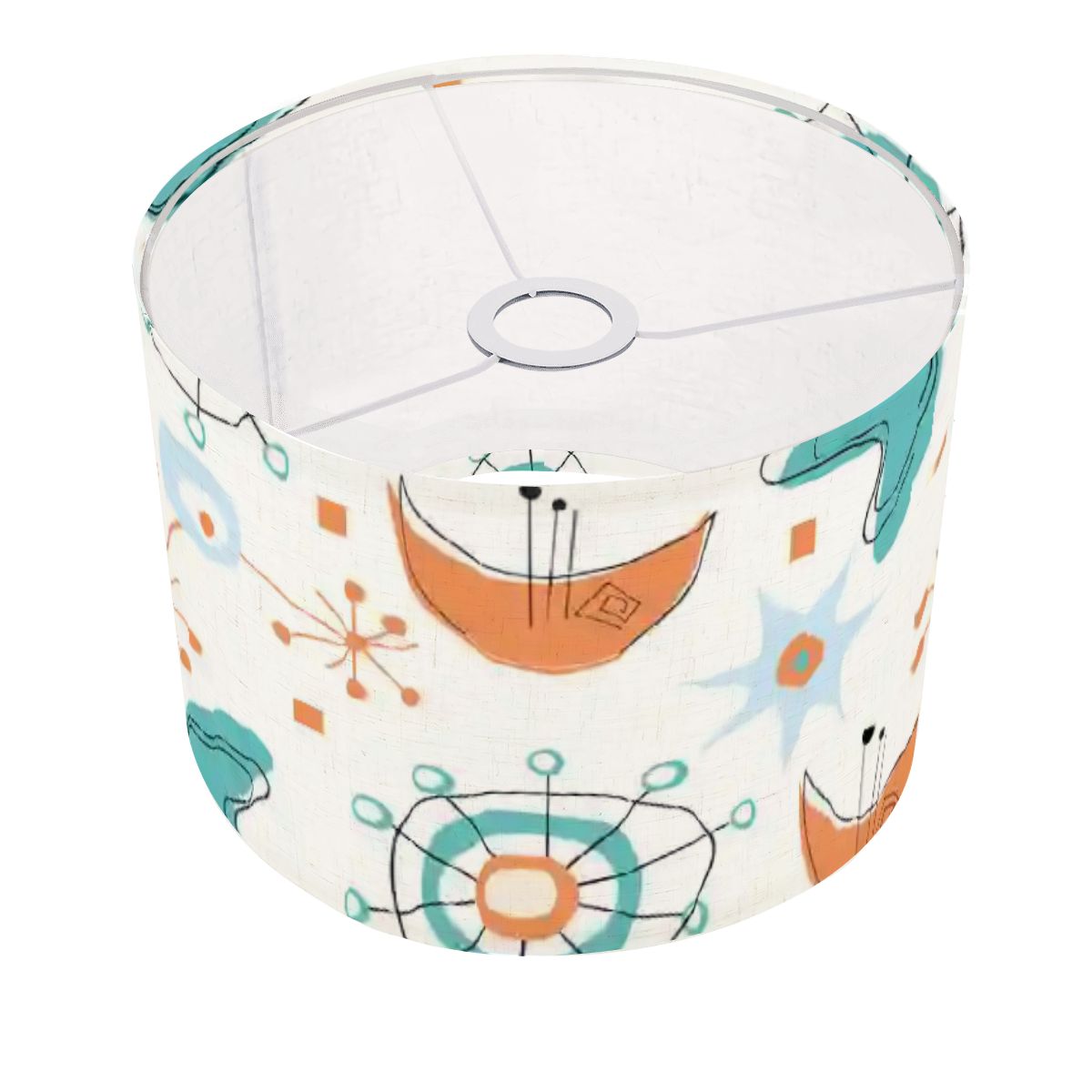 Kate McEnroe New York Mid Century Modern Arc Floor Lamp, Atomic Boomerang Starburst Shade, Retro 50s Accent LightingArc Floor Lamps4cVIXrrlG1