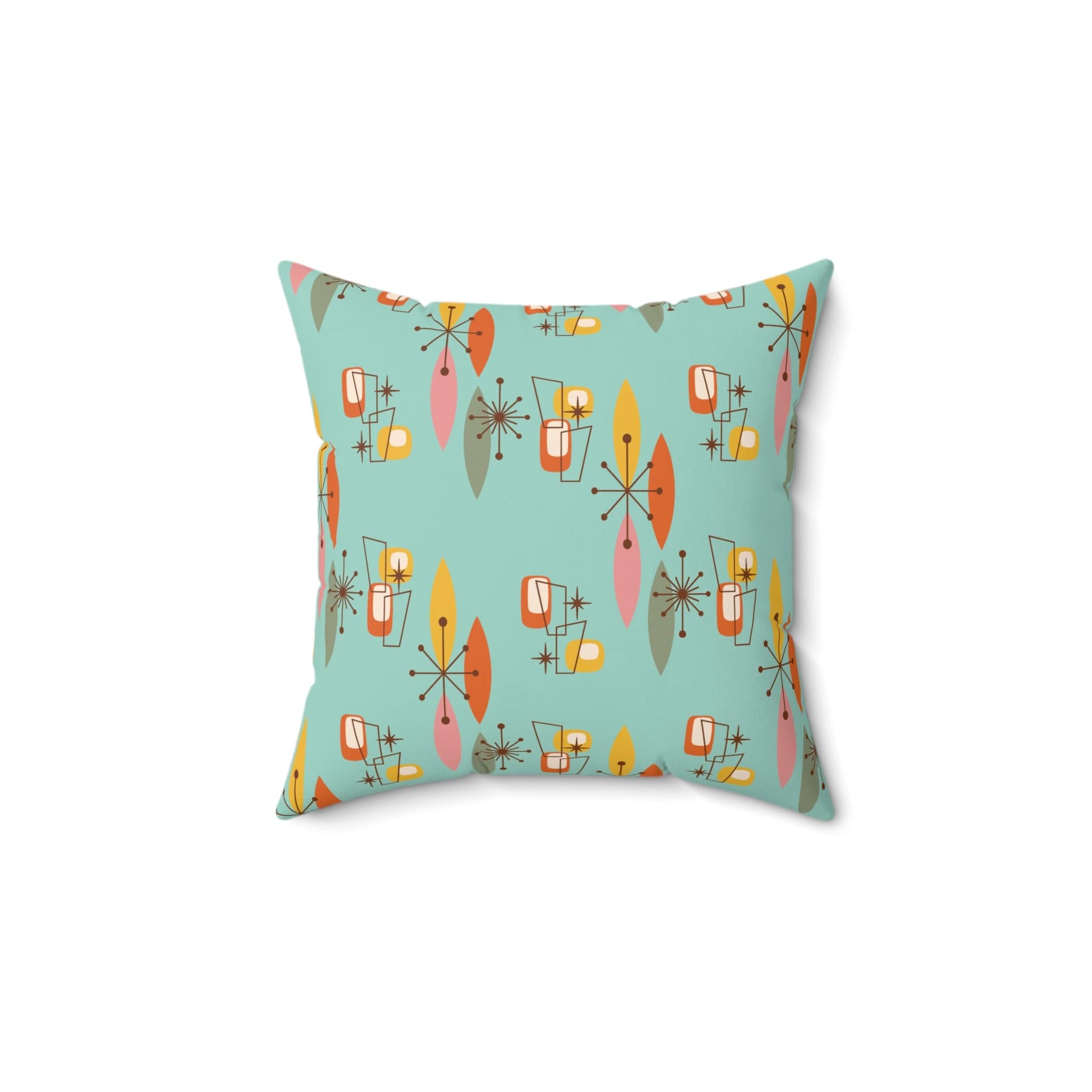 Kate McEnroe New York Mid Century Modern Atomic Boomerang Throw Pillow, Retro Geometric CushionThrow Pillows30748207542269278552