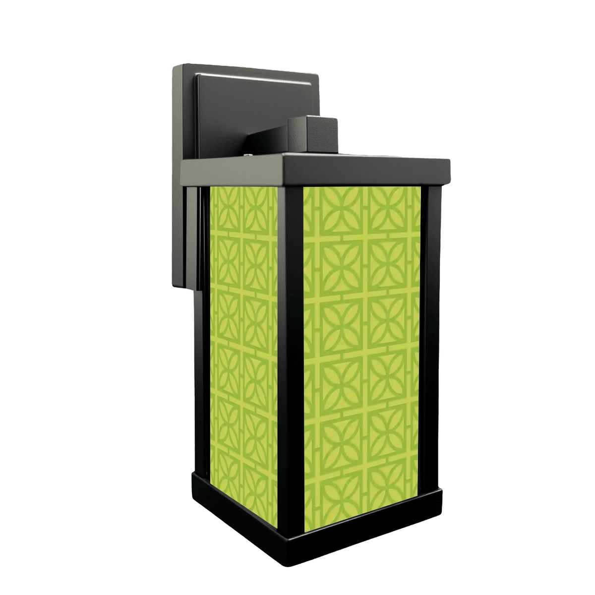 Kate McEnroe New York Mid Century Modern Breeze Block Wall Sconce, Retro 1950s Outdoor Light Fixture, MCM Porch Accent LampOutdoor Wall LightsCP1HUGKldB