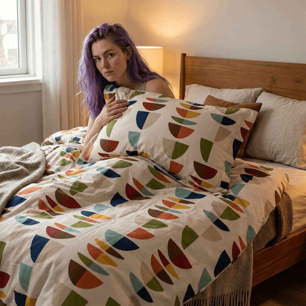 Kate McEnroe New York Mid Century Modern Geometric Abstract Pillow Sham 2pcs, Retro MCM BeddingPillow Shams21830375130472140951