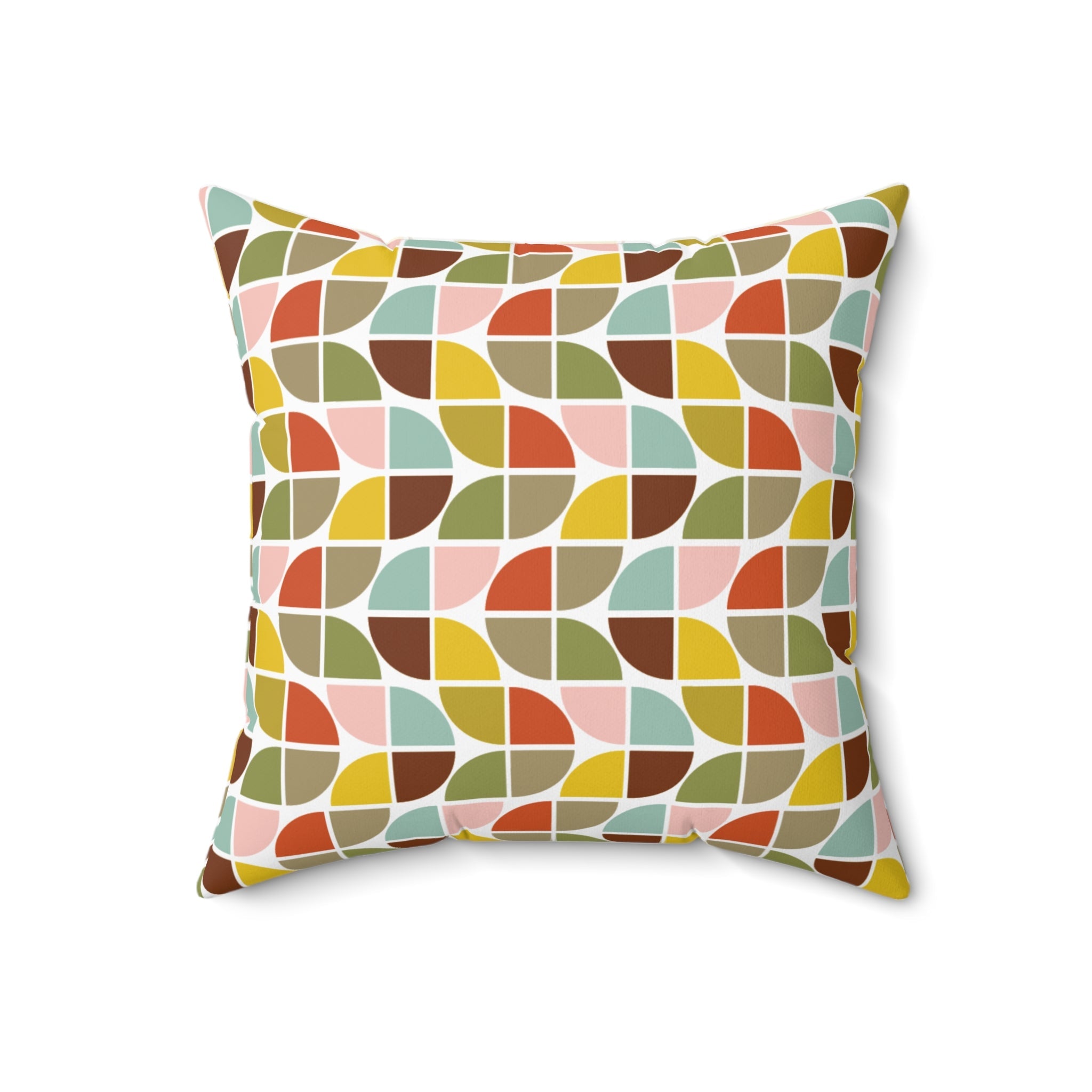 Kate McEnroe New York Mid Century Modern Geometric Retro Throw PillowThrow Pillows17912434434680338131