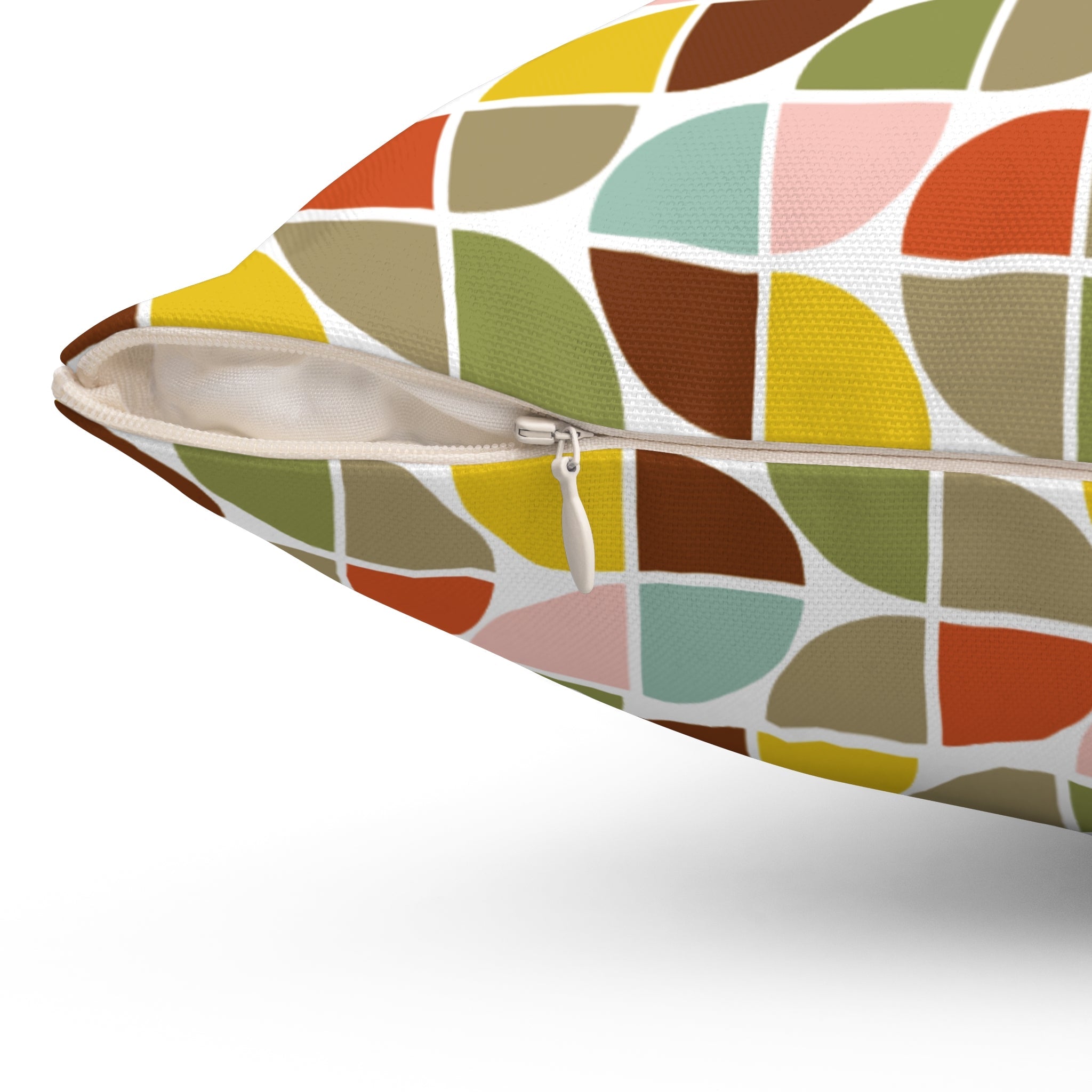 Kate McEnroe New York Mid Century Modern Geometric Retro Throw PillowThrow Pillows17912434434680338131