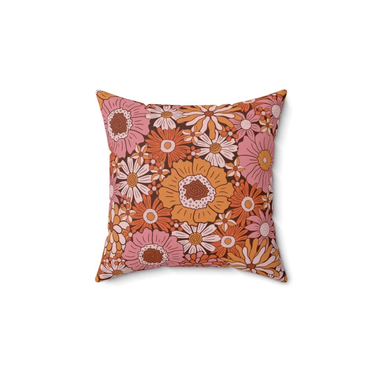 Kate McEnroe New York Mid Century Modern Groovy Floral PillowThrow Pillows11674053198287552032