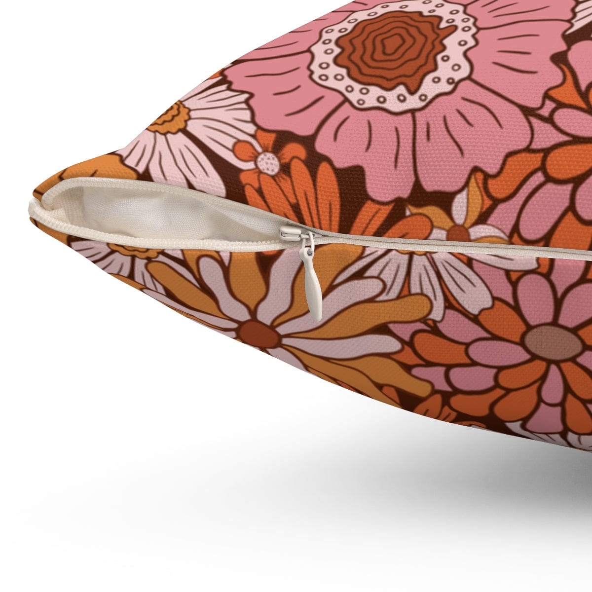 Kate McEnroe New York Mid Century Modern Groovy Floral PillowThrow Pillows21007280403940026370