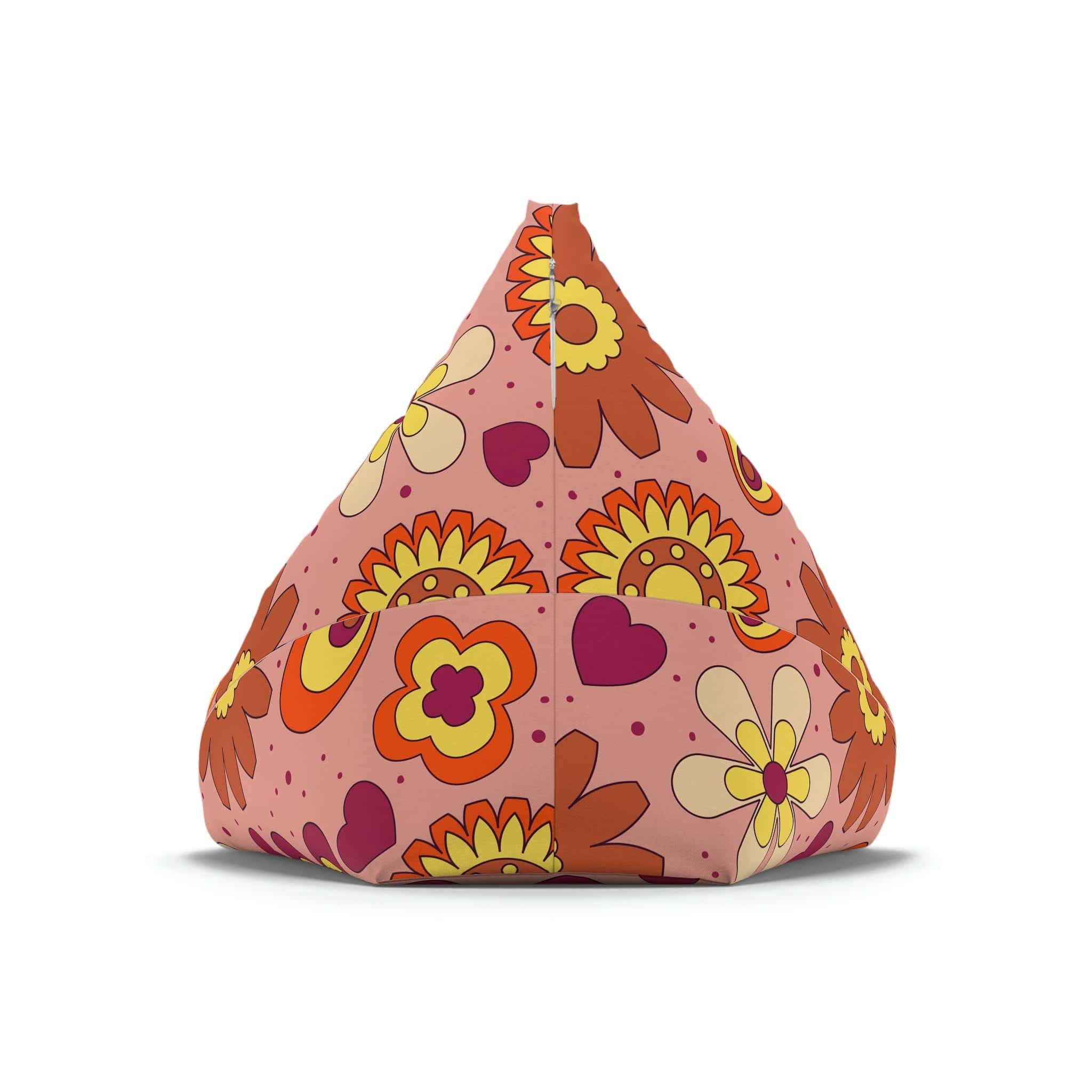 Kate McEnroe New York Mid Century Modern Groovy Hippie Bean Bag Chair CoverBean Bag Chair Covers14541094947140514272