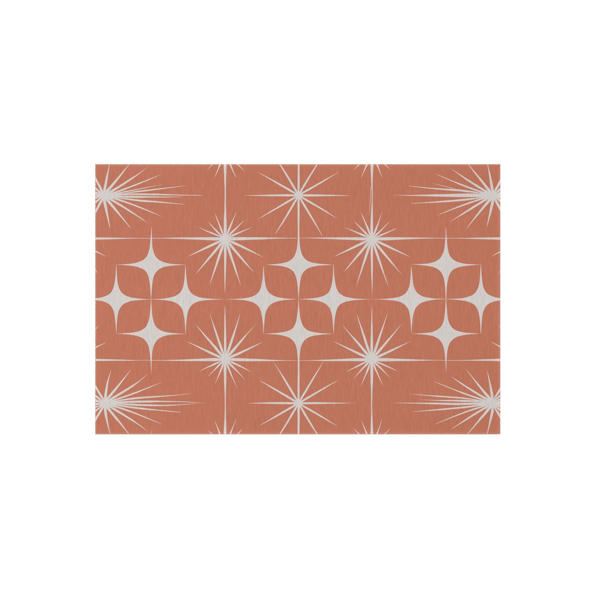 Kate McEnroe New York Mid Century Modern Indoor Outdoor Rug, Retro Atomic Starburst Geometric Area RugRugs28043643123897854468