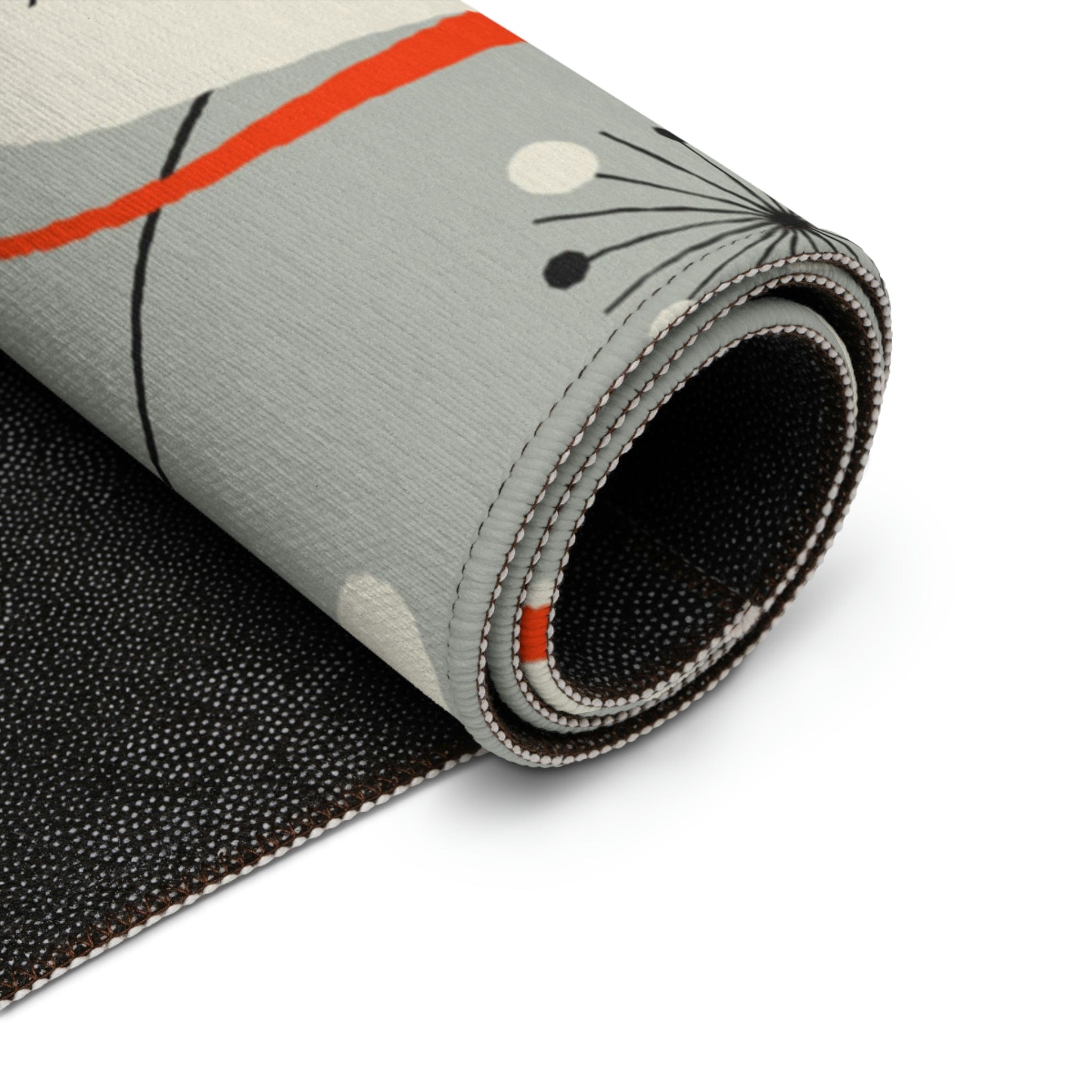 Kate McEnroe New York Mid Century Modern Retro Amoeba Starbust 1950s Area RugRugs22761997417763600990