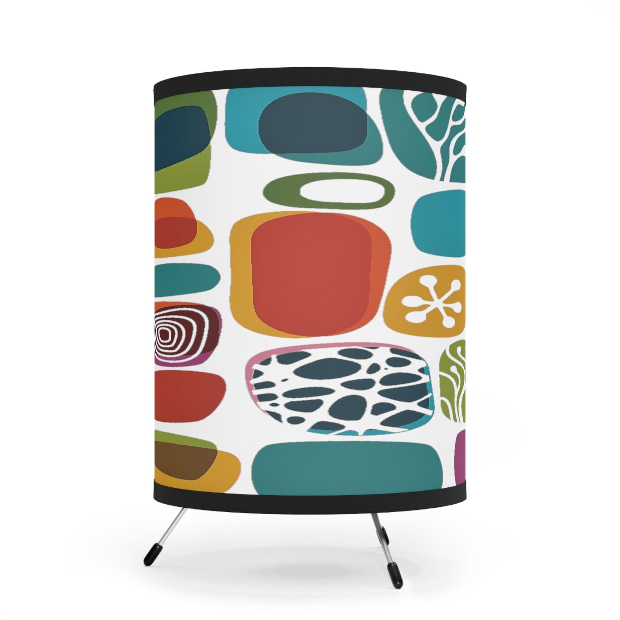 Kate McEnroe New York Mid Century Modern Retro Amoeba Tripod Table LampLamps25561459383079364304