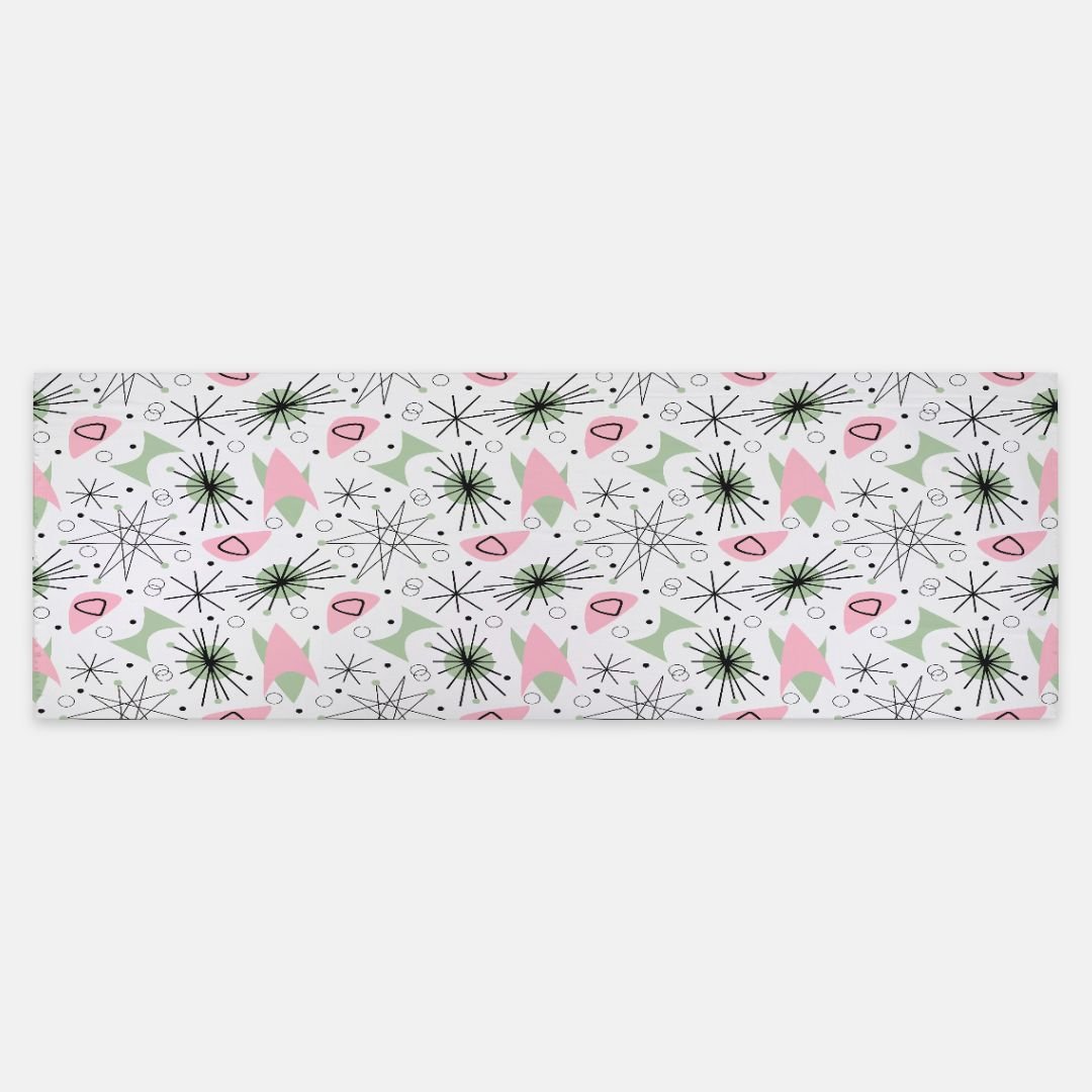 Kate McEnroe New York Mid Century Modern Retro Atomic Starburst Pashmina ScarfScarves & WrapsPMA48.629681