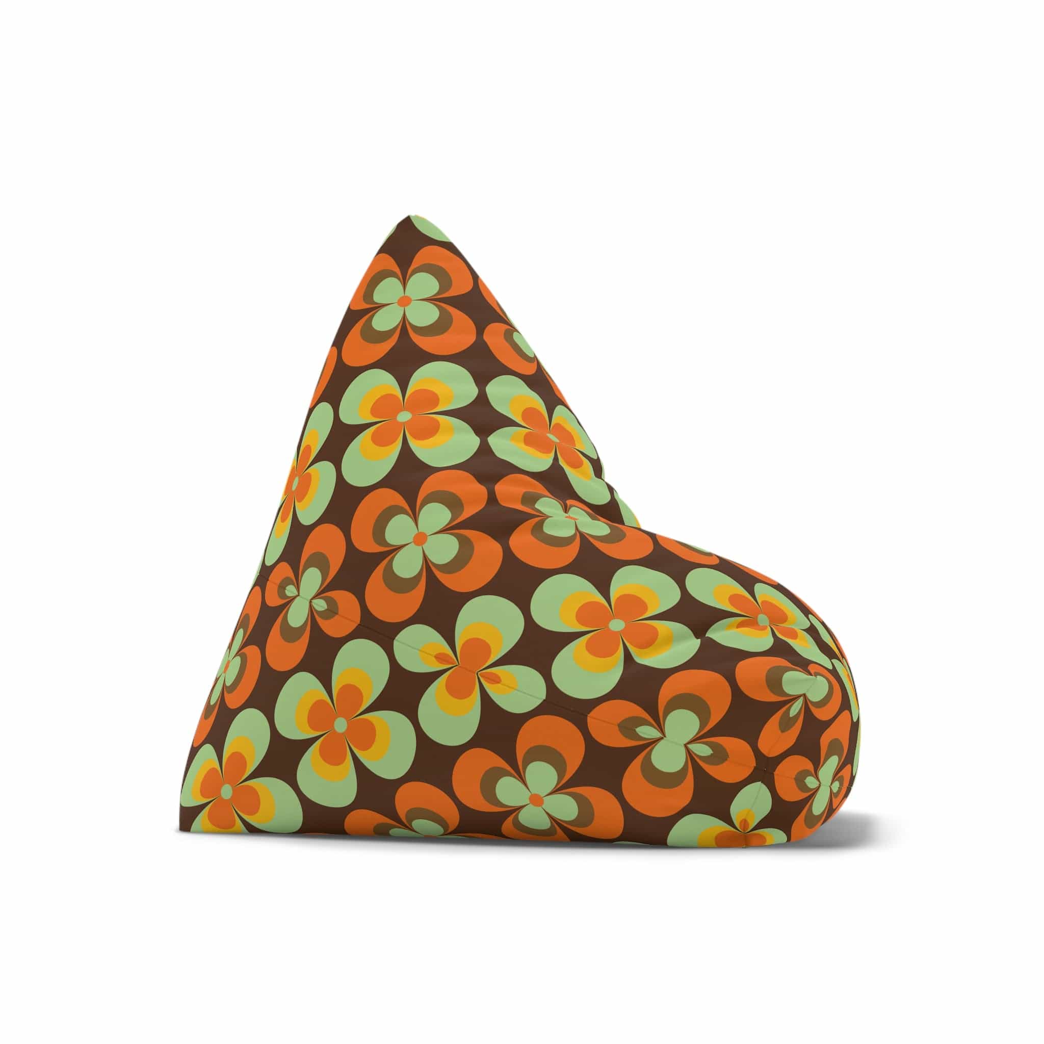 Kate McEnroe New York Mid Century Modern Retro Daisy Floral Bean Bag Chair CoverBean Bag Chair Covers32145167885072189389