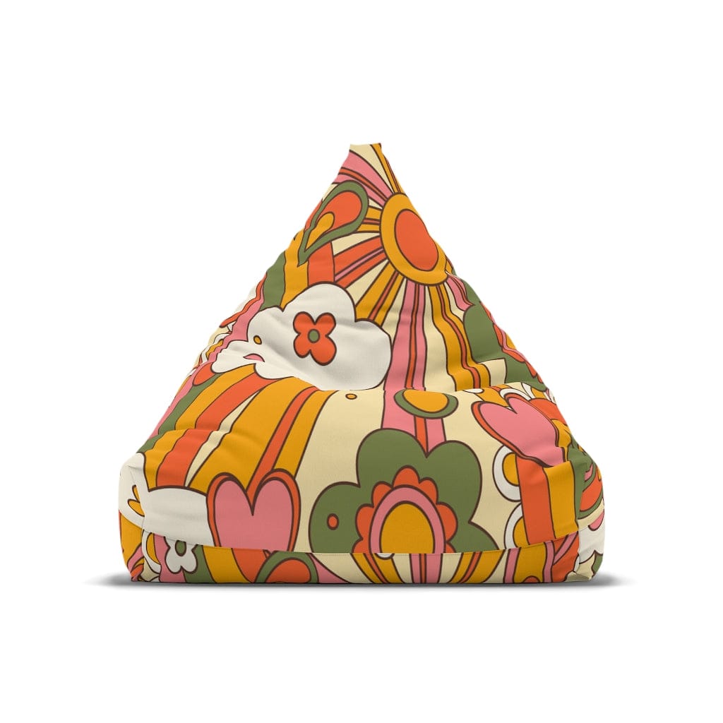 Kate McEnroe New York Mid Century Modern Retro Groovy Bean Bag Chair CoverBean Bag Chair Covers33398390054098361665