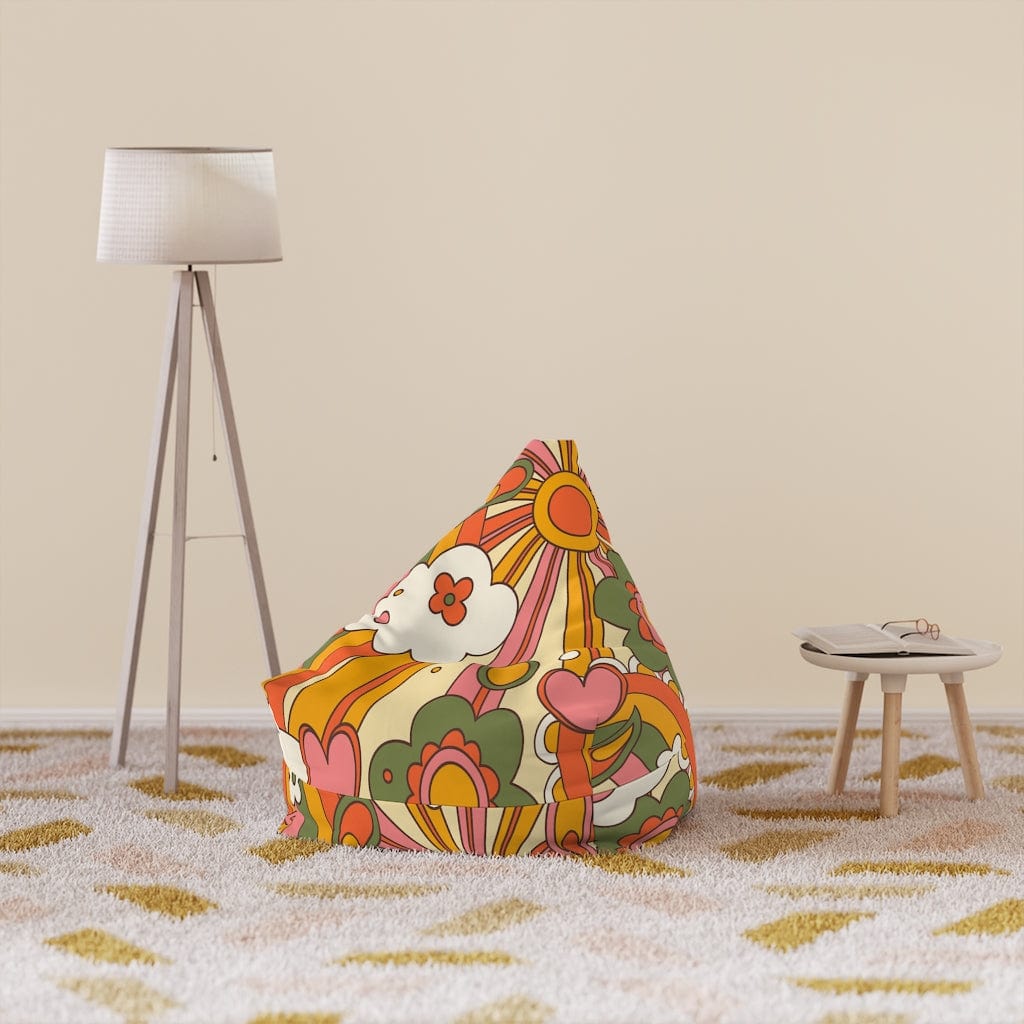 Kate McEnroe New York Mid Century Modern Retro Groovy Bean Bag Chair CoverBean Bag Chair Covers35804225148040073106