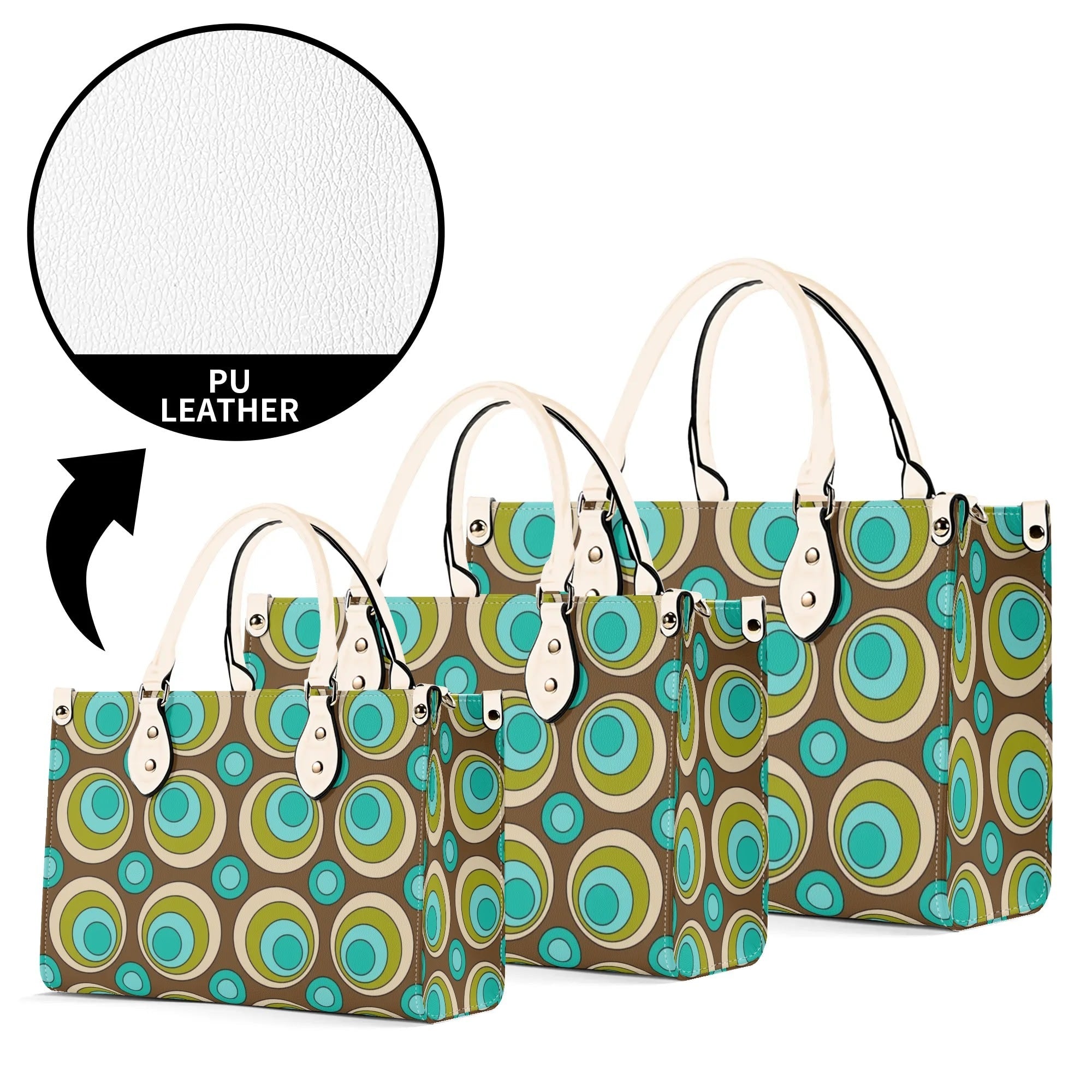 Kate McEnroe New York Mid Century Modern Retro Groovy Orbs SatchelHandbagsW1MOD4OY - 1