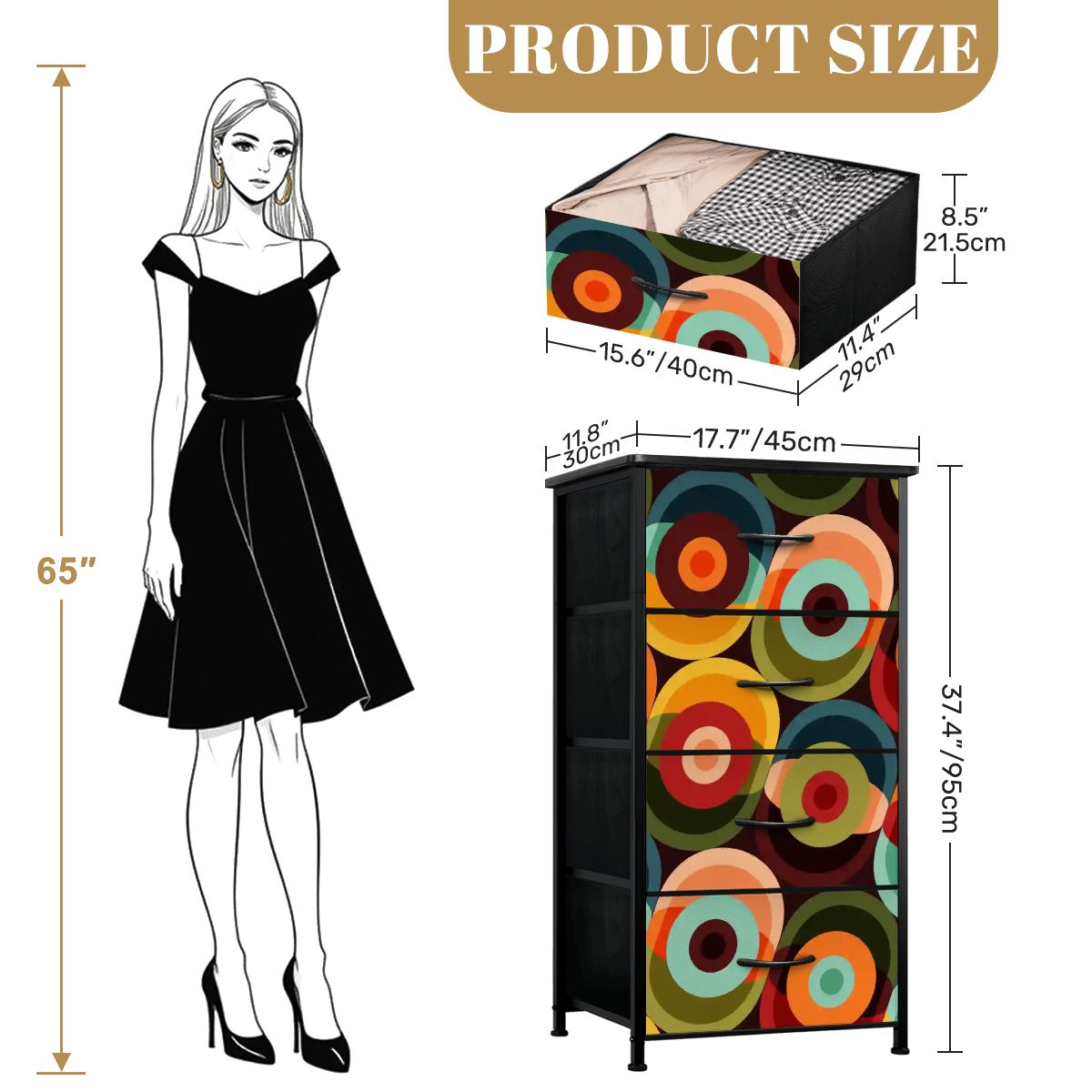 Kate McEnroe New York Mid Century Modern Retro Vintage Orbs DresserDressersyYBqZJkO4J