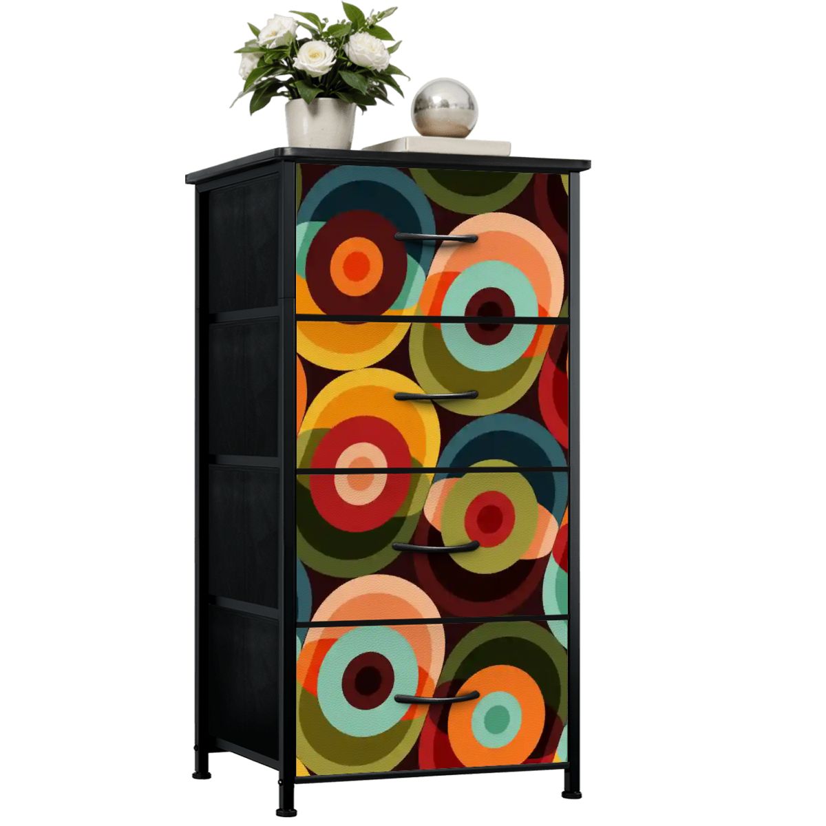 Kate McEnroe New York Mid Century Modern Retro Vintage Orbs DresserDressersyYBqZJkO4J