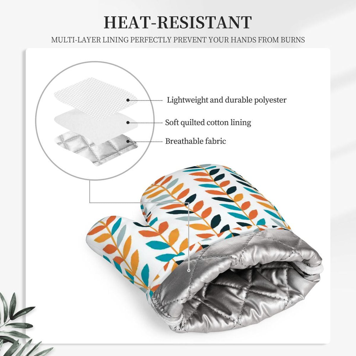Kate McEnroe New York Mid Century Modern Scandinavian Floral Oven Mitts and Pot Holders SetsOven Mitts & Pot Holder Set7NRTxCVafM