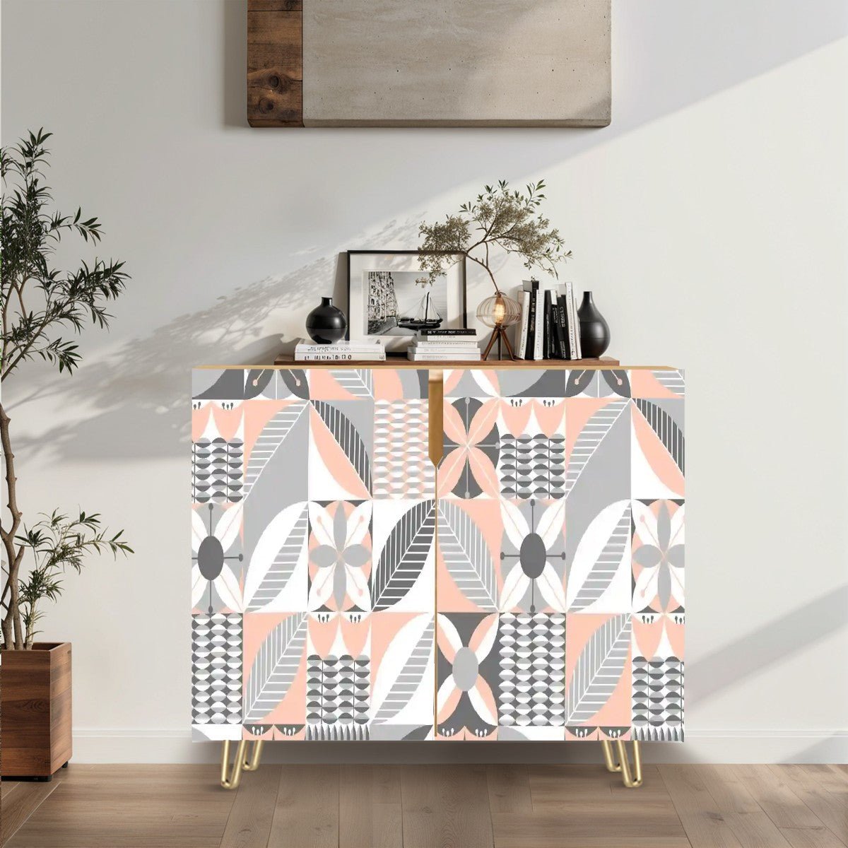 Kate McEnroe New York Mid Century Modern Scandinavian Sideboard Cabinet, Retro Danish Modern Storage CredenzaStorage Cabinetsa6zXv5oIfu