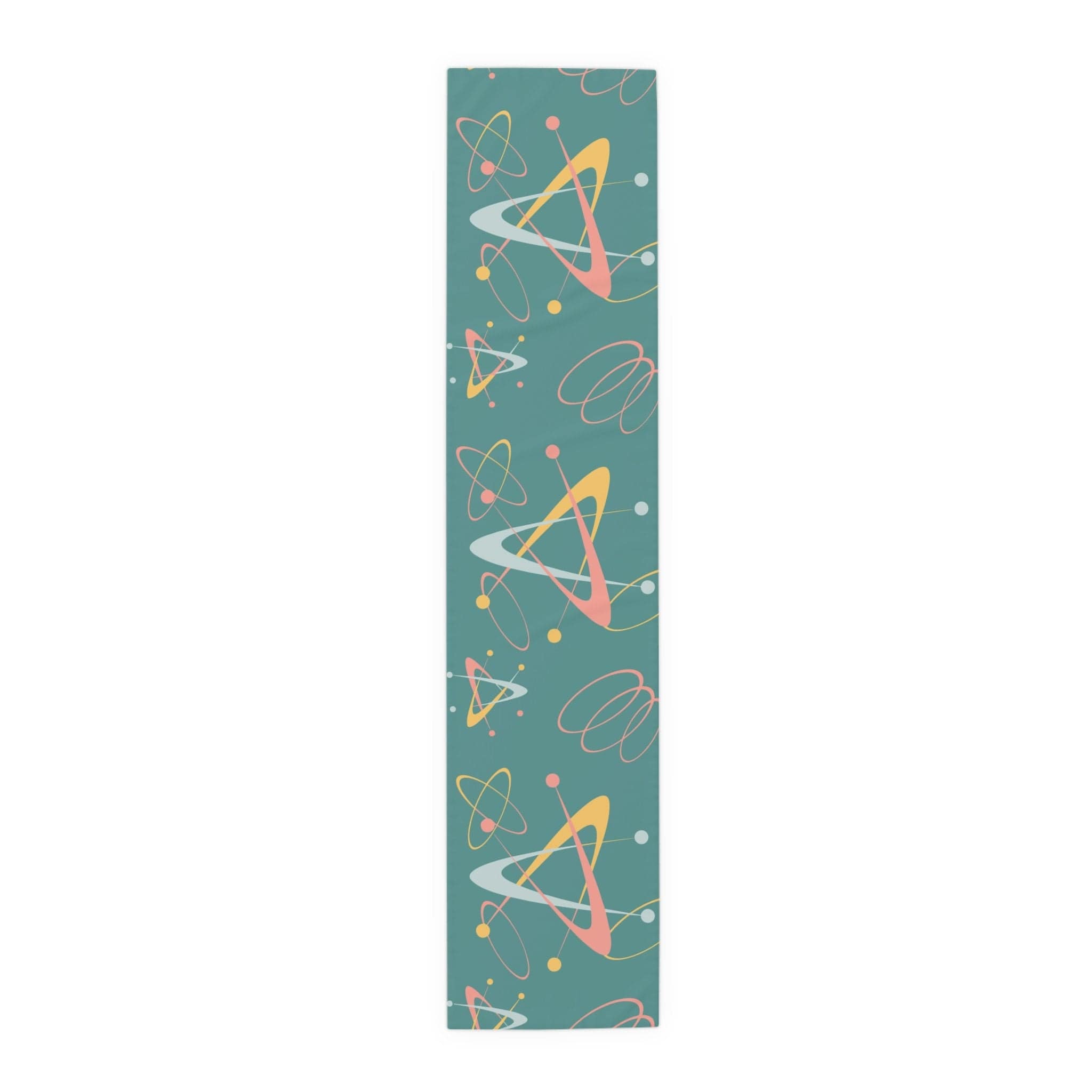 Kate McEnroe New York Mid - Century Modern Starburst Table Runner - Retro Atomic Boomerang Table LinensTable Runners15462417341177462221