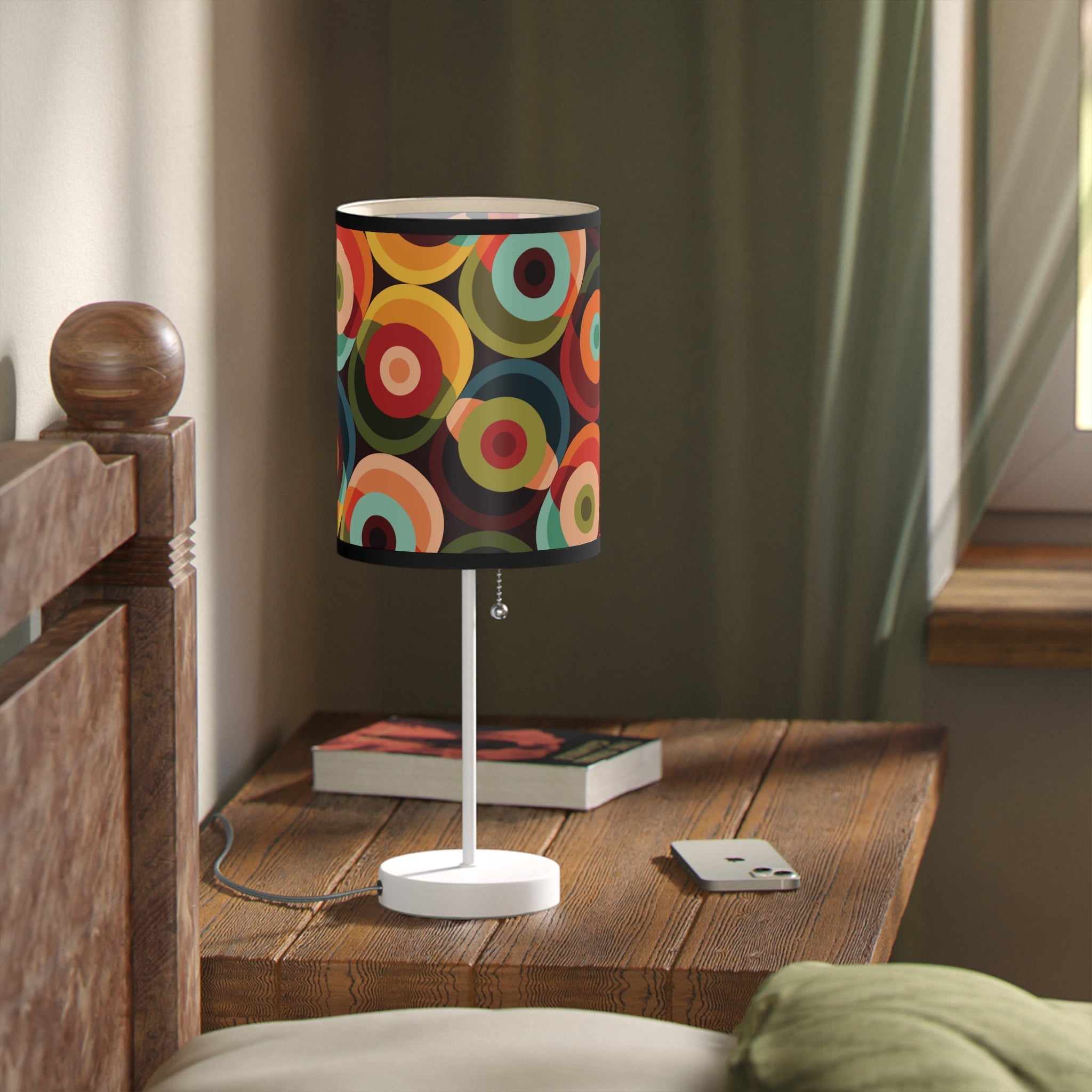 Kate McEnroe New York Mid Century Modern Table Lamp, Retro 70s Orb Accent LightingTable Lamps95406703917965797828