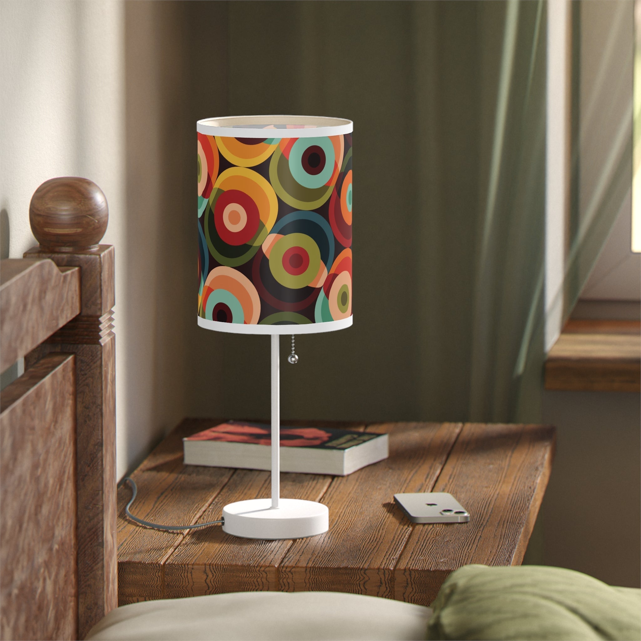 Kate McEnroe New York Mid Century Modern Table Lamp, Retro 70s Orb Accent LightingTable Lamps95406703917965797828