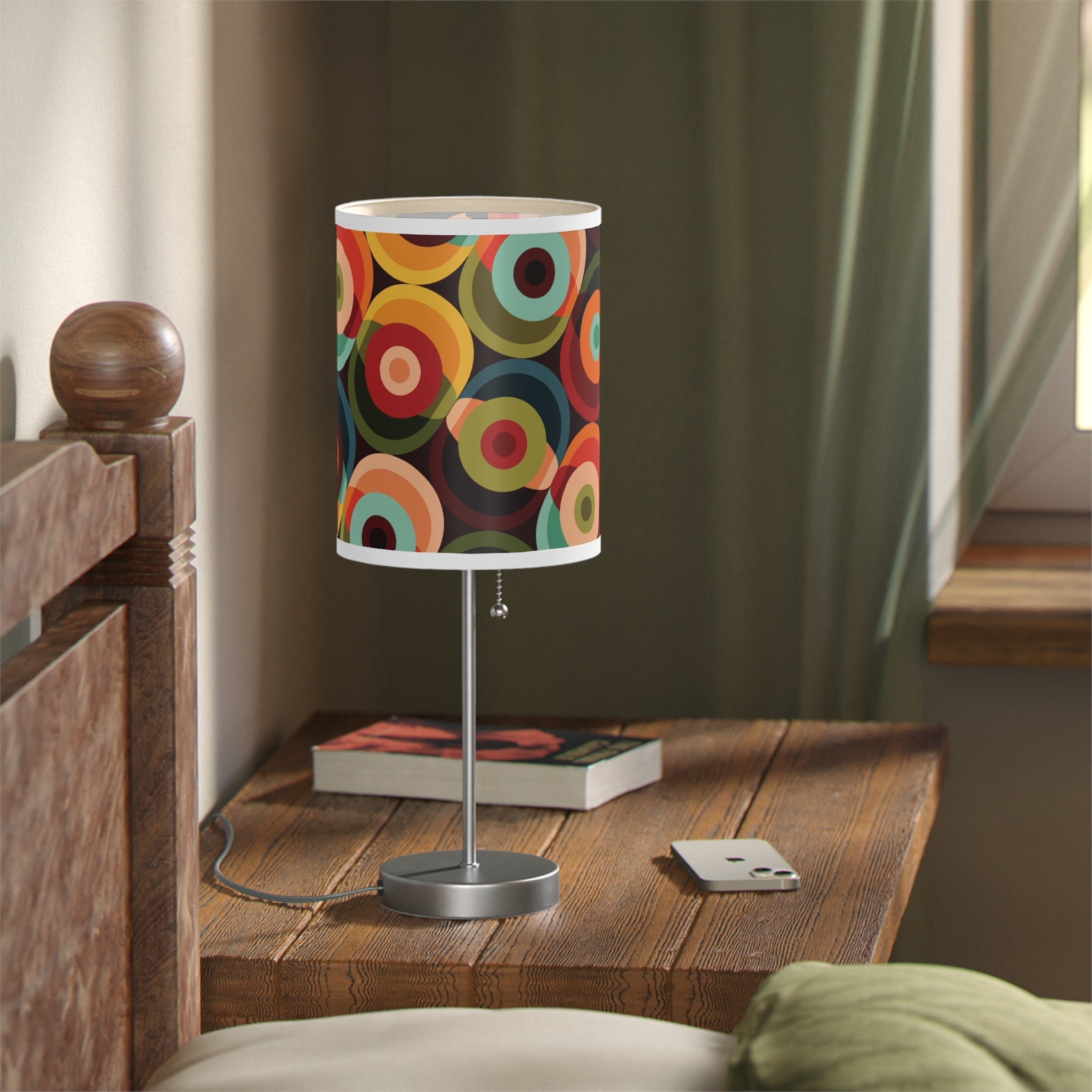 Kate McEnroe New York Mid Century Modern Table Lamp, Retro 70s Orb Accent LightingTable Lamps95406703917965797828