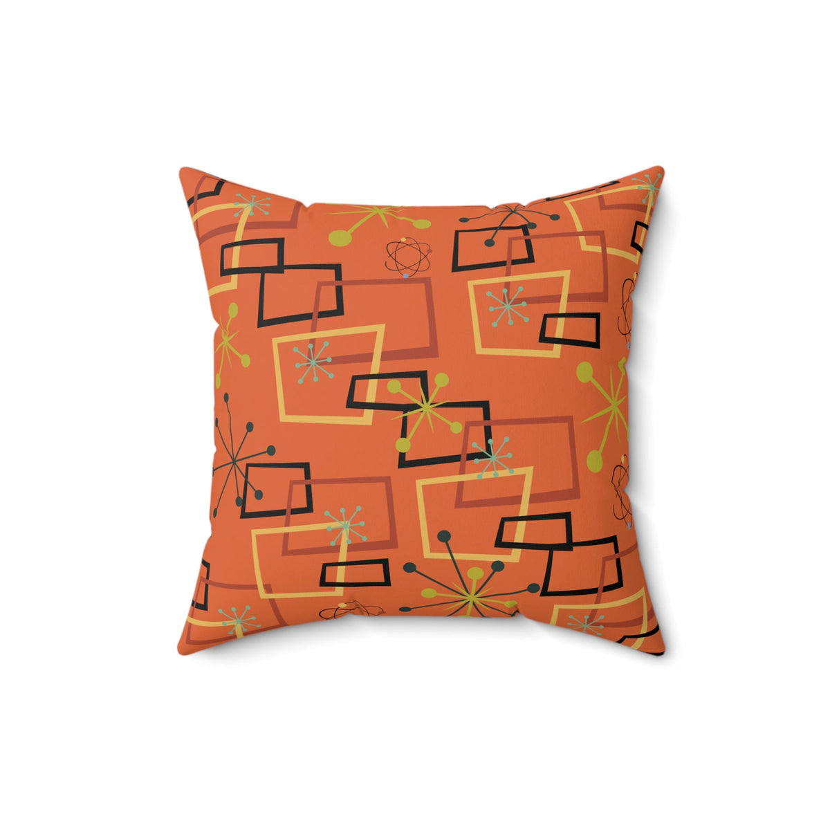 Kate McEnroe New York Mid-Century Modern Throw Pillow, Retro 60s Geometric Atomic Home DecorThrow Pillows71397267973852883479