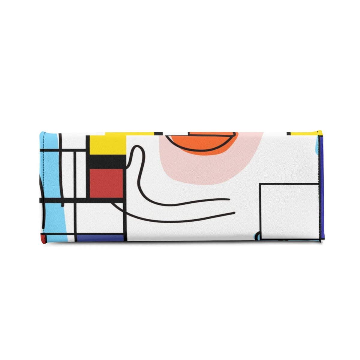 Kate McEnroe New York Mondrian Boho Evil Eye Patchwork SatchelHandbagsN4648VVY - 1