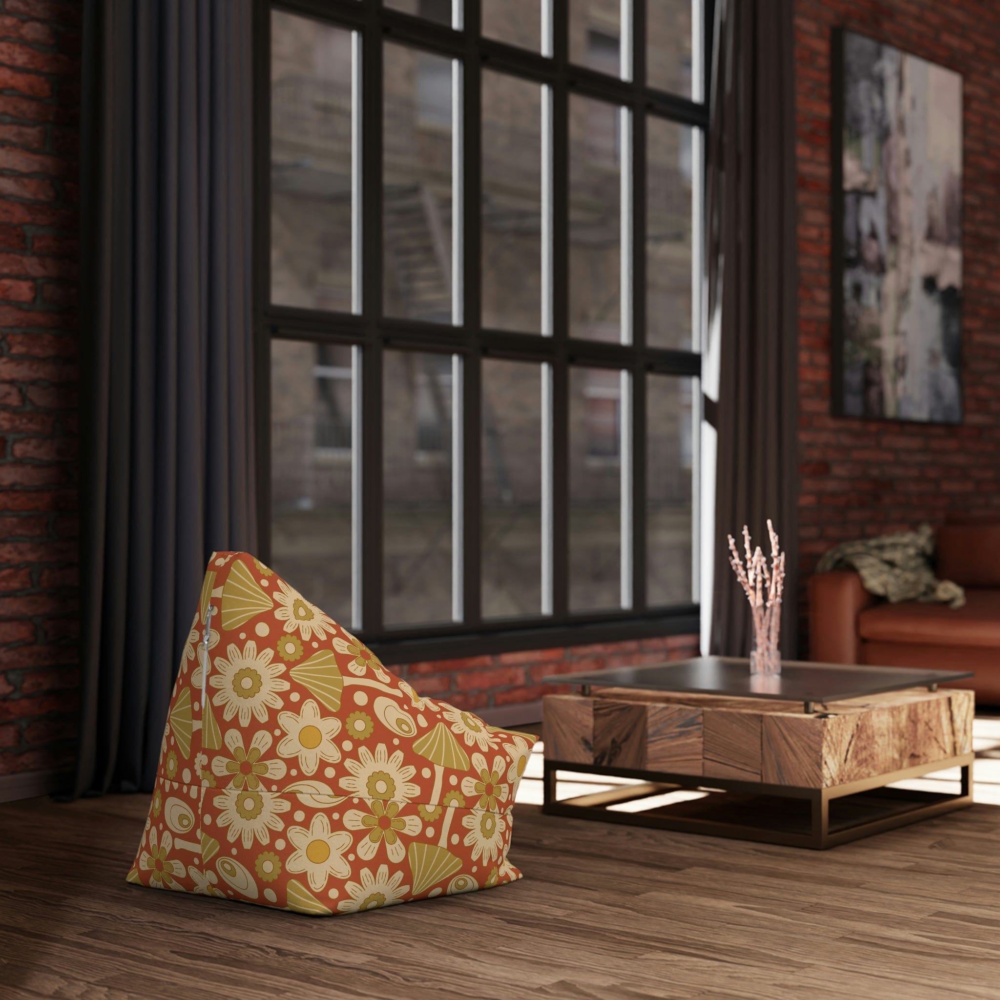 Kate McEnroe New York Mushroom Cottagecore Aesthetic Bean Bag Chair CoverBean Bag Chair Covers17162869822222675460