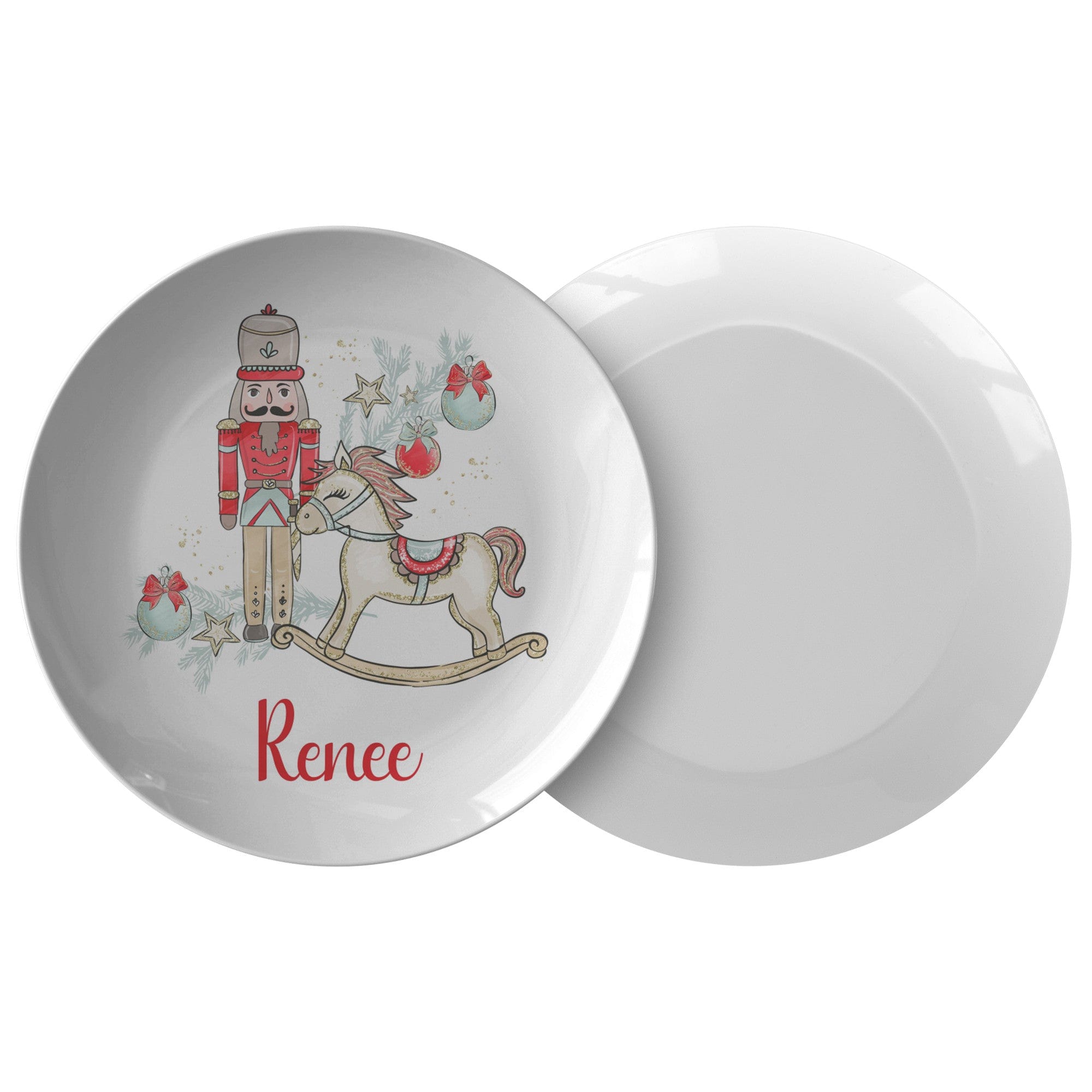 Kate McEnroe New York Nutcracker Personalized Plate, Custom Kid&