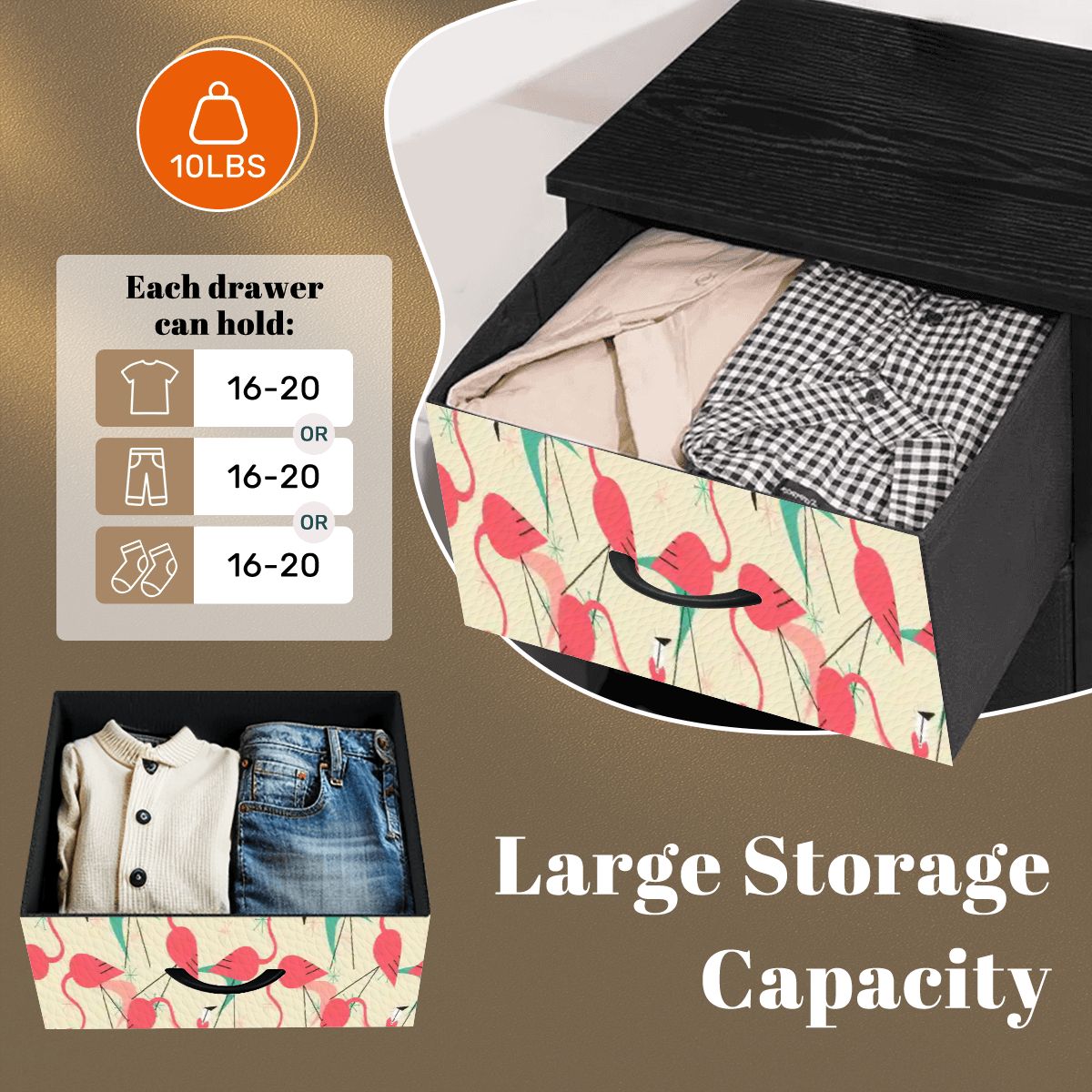 Kate McEnroe New York Palm Springs MCM Pink Flamingo Kitsch DresserDressersaiFTcATImF